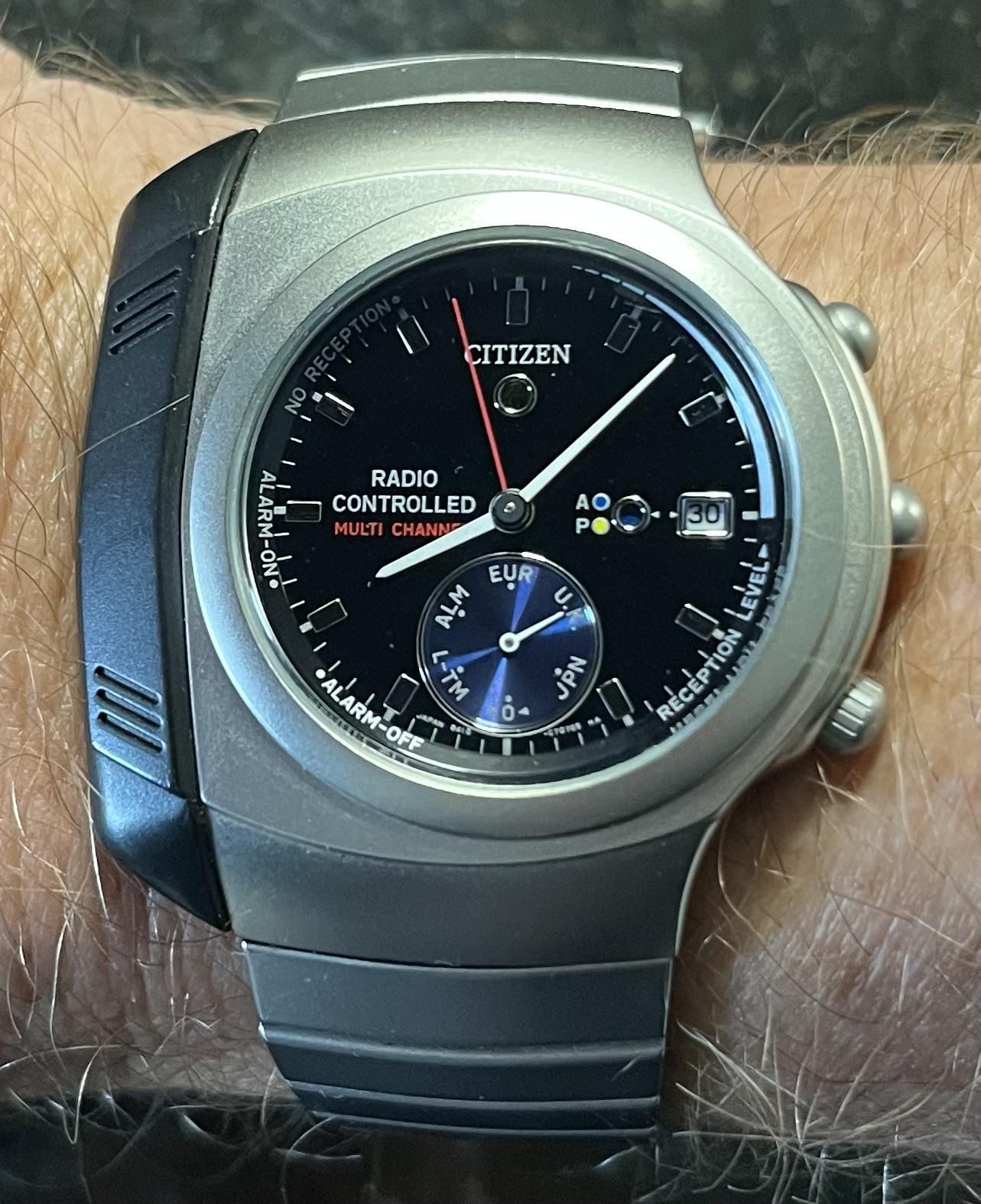 1994 Citizen radio controlled 8410 | WatchCrunch