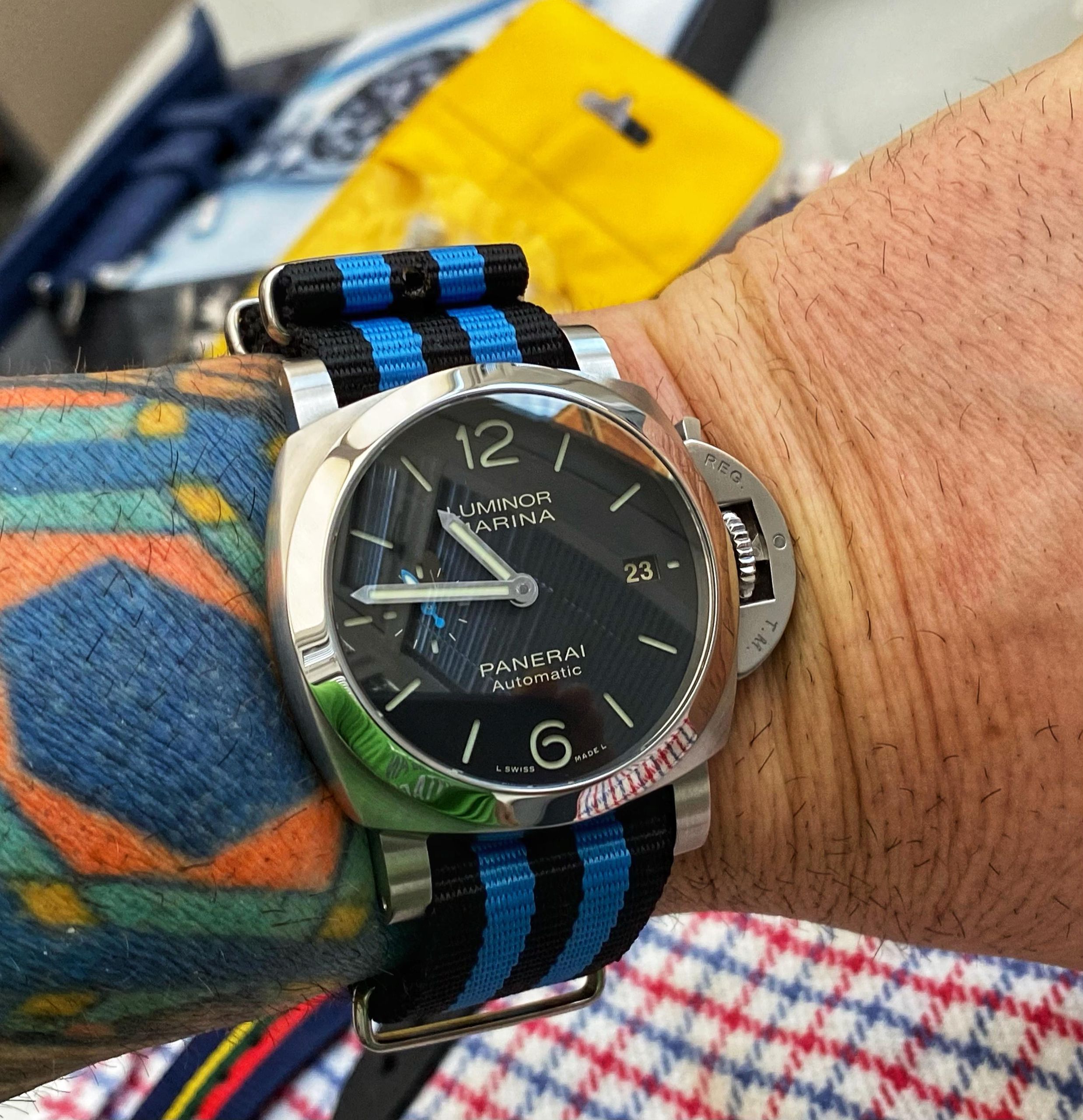 Panerai on NATO? | WatchCrunch