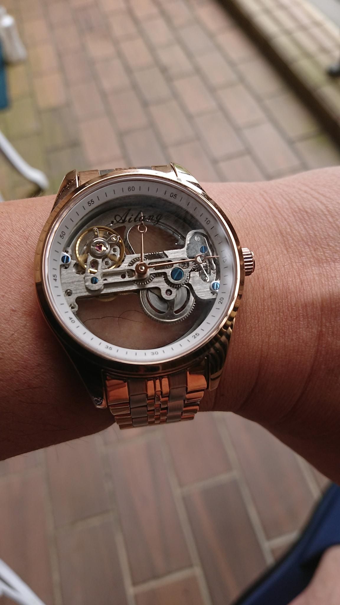 Ailang Skeleton Watch