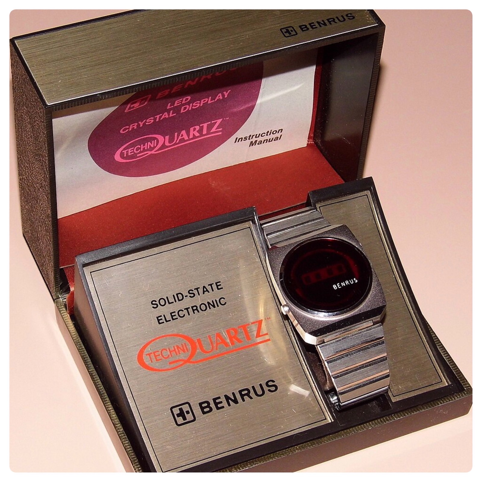 benrus led watch