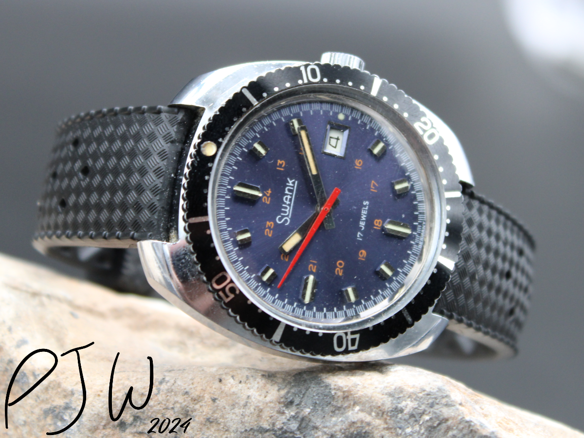 Swank Skin Diver - Vintage and Obscure | WatchCrunch