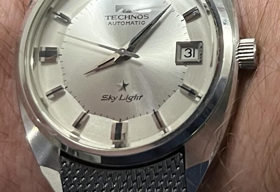 A poor man's pie pan” - Technos Sky Light 1970s | WatchCrunch