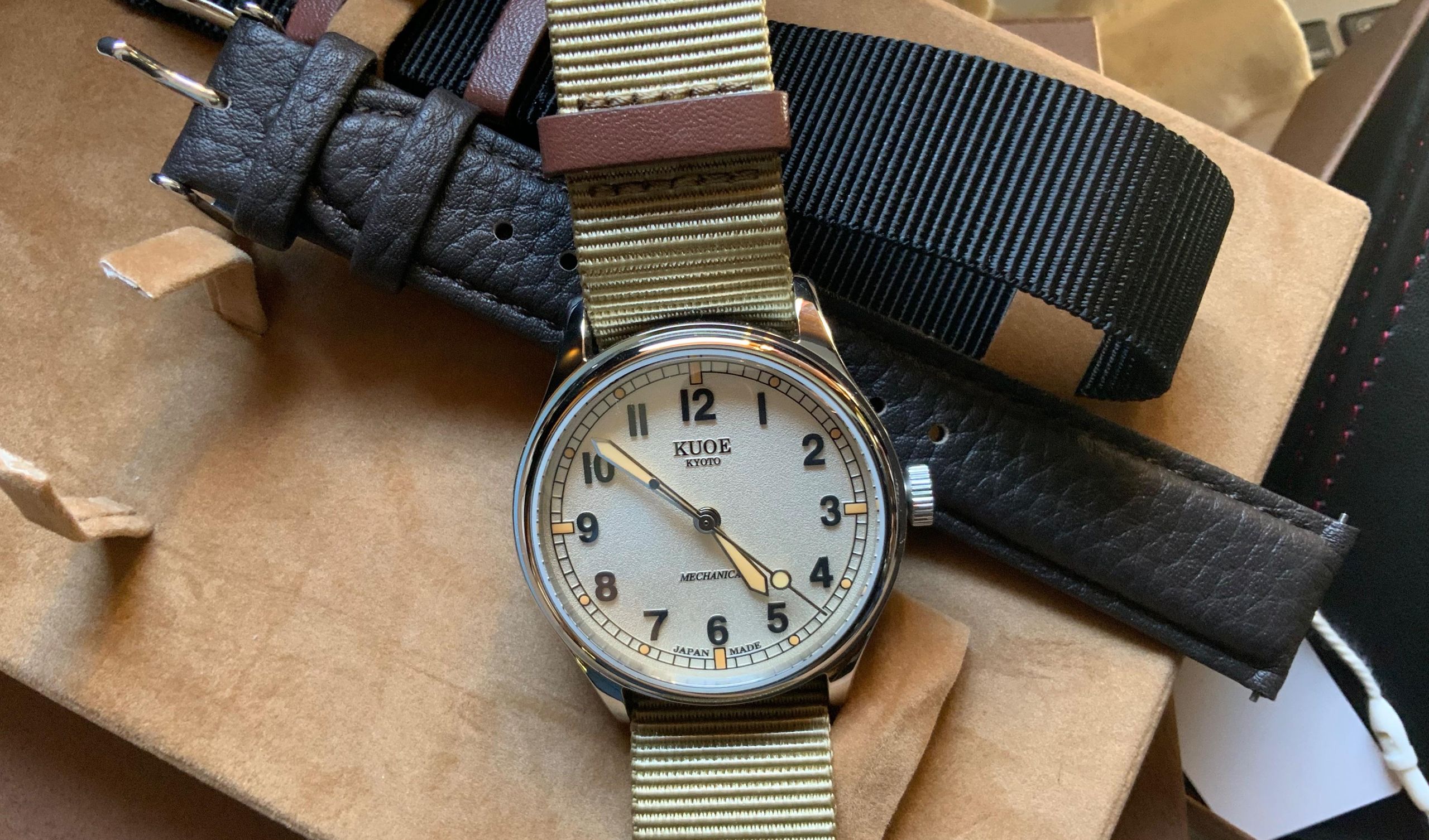 Review Kuoe Old Smith 38mm arrived today. | WatchCrunch
