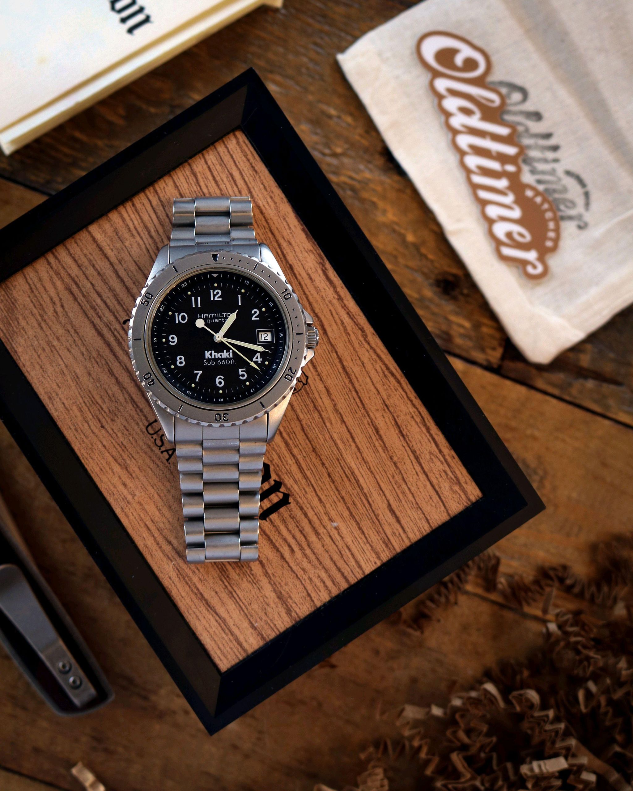Hamilton Khaki Sub660 quartz | WatchCrunch