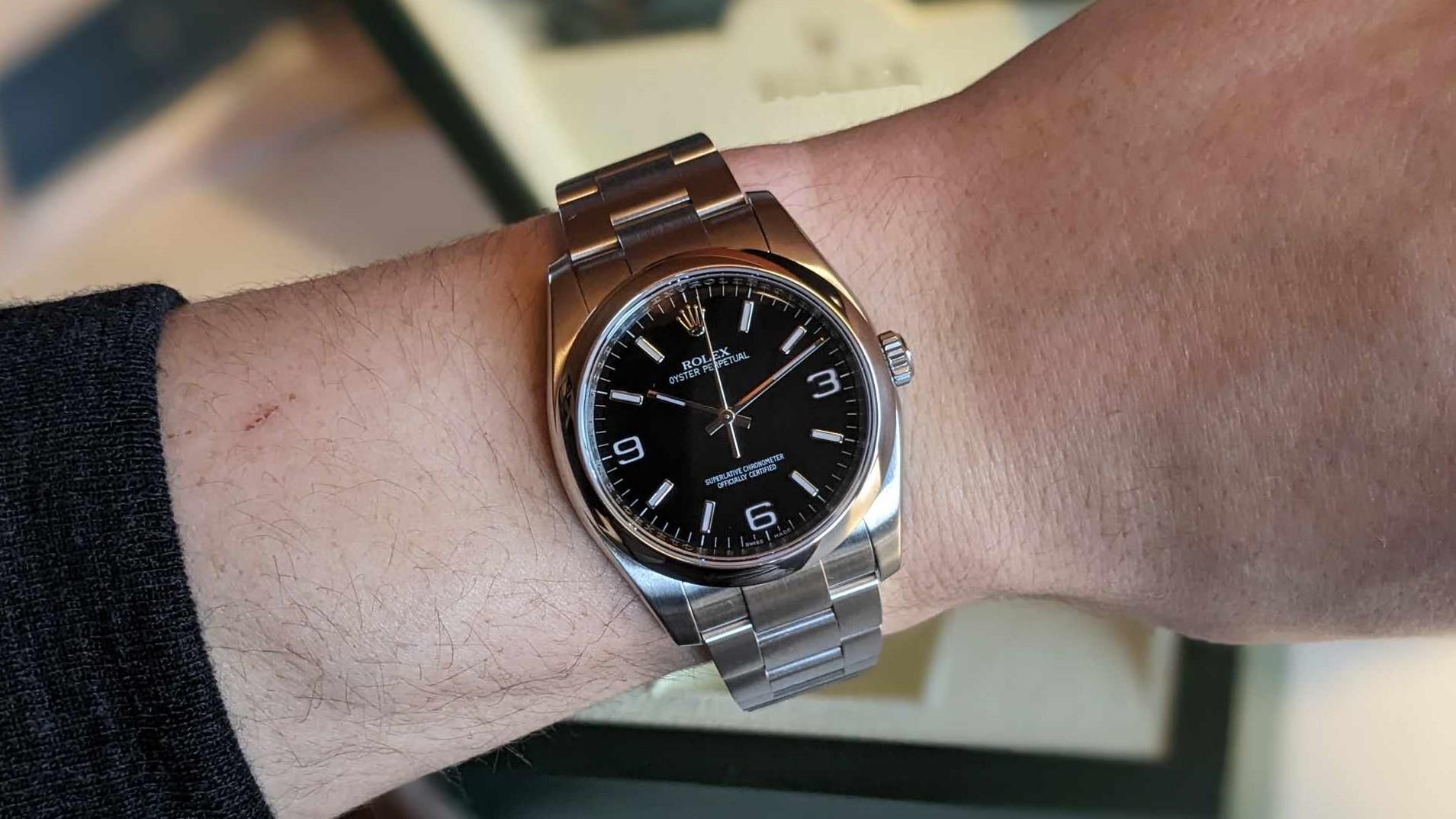 送料無料 ギフト Rolex Oyster WatchCrunch | 116000 Perpetual パンツ
