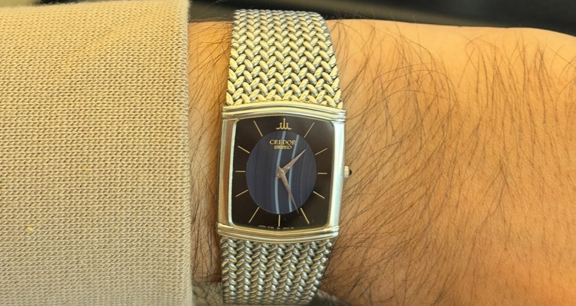 Seiko Credor 2F70-5390 Stone dial | WatchCrunch