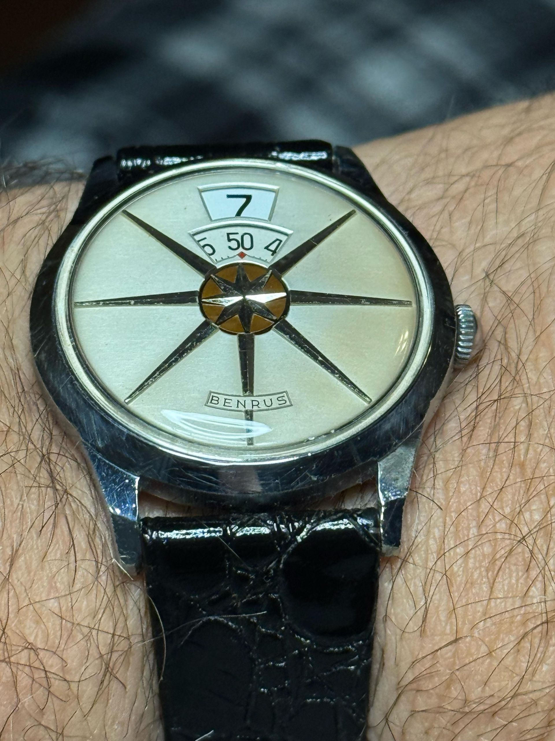 1957 BENRUS “Dial-O-Rama” | WatchCrunch