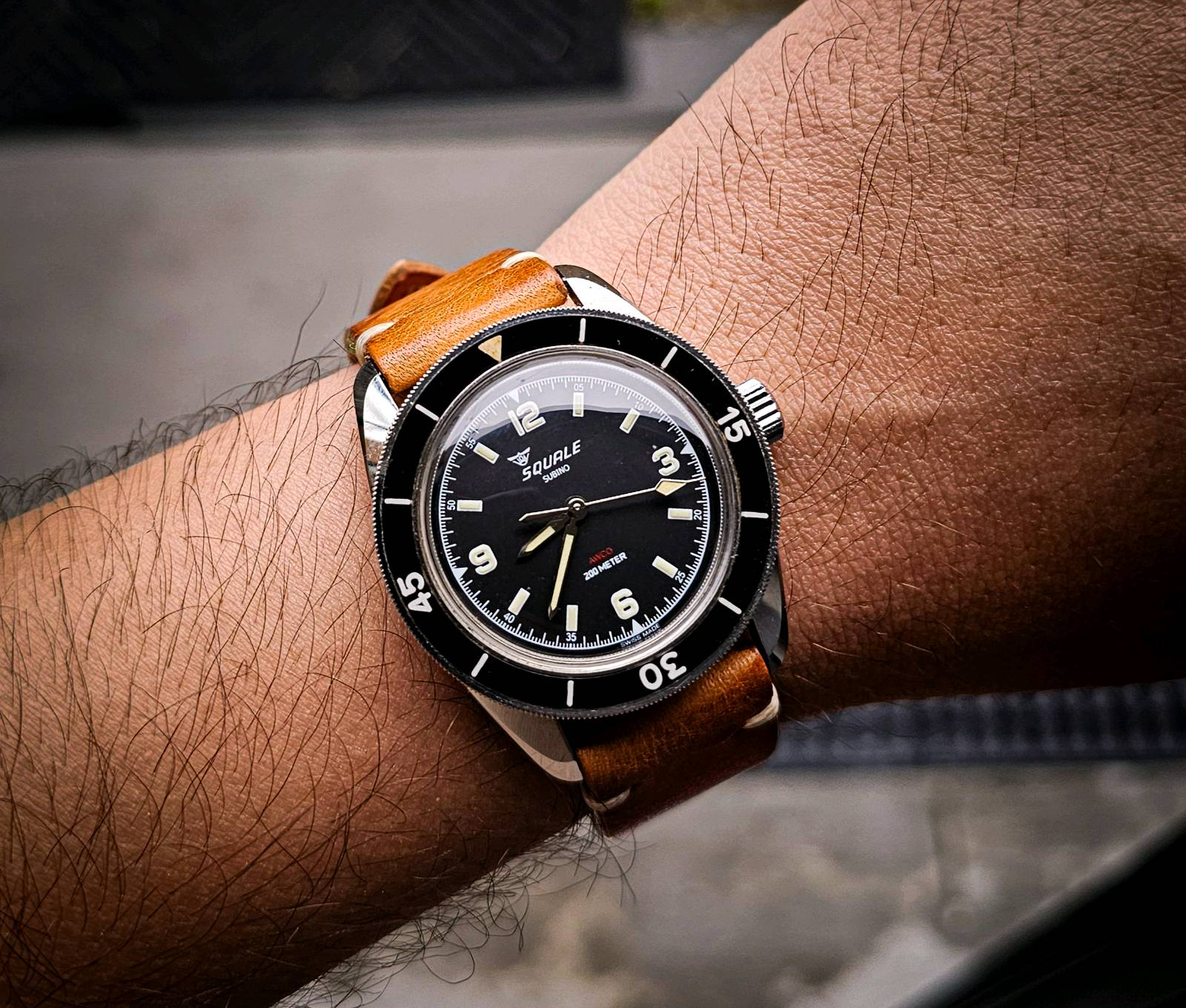 Squale 1521 Awco Squale Blancpain Squale Subino #38 Of 60 NOS