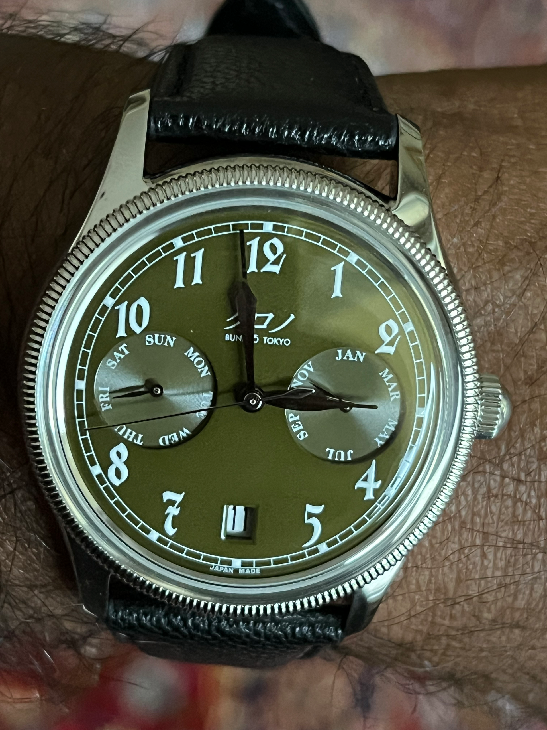 Kurono Tokyo: Calendrier Type 'I' | WatchCrunch