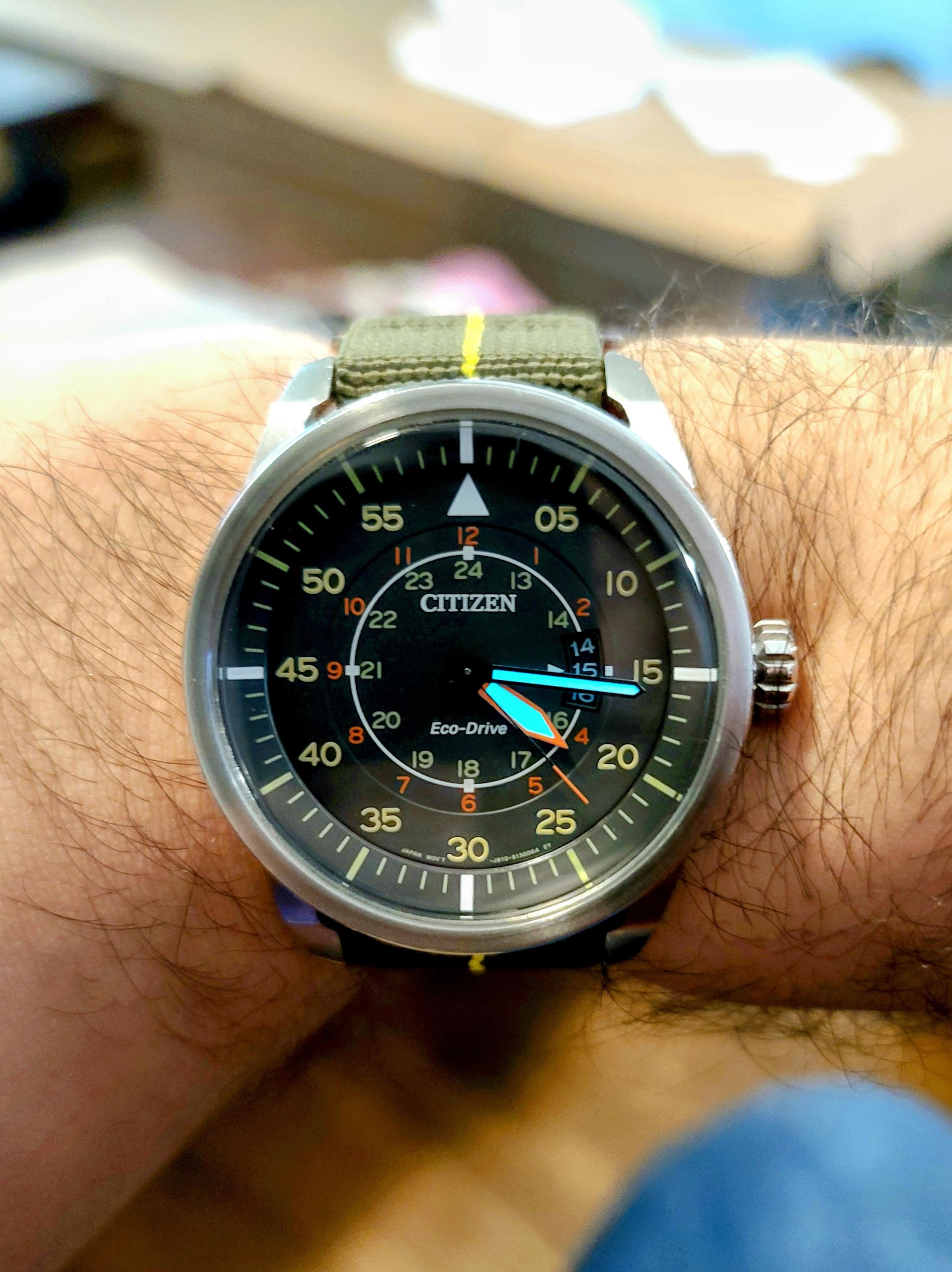 Citizen Eco-Drive Avion AW1361-10H. | WatchCrunch
