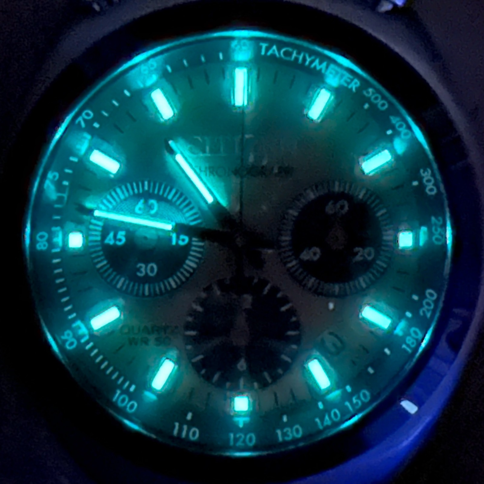 Citizen Tsuno (Bullhead) Analog Quartz Chronograph - Orange