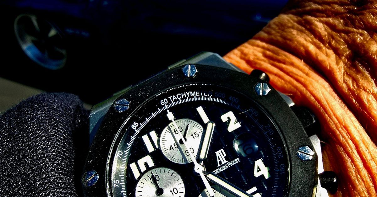 High End G Shock? 42mm AP Offshore Rubber Clad! | WatchCrunch