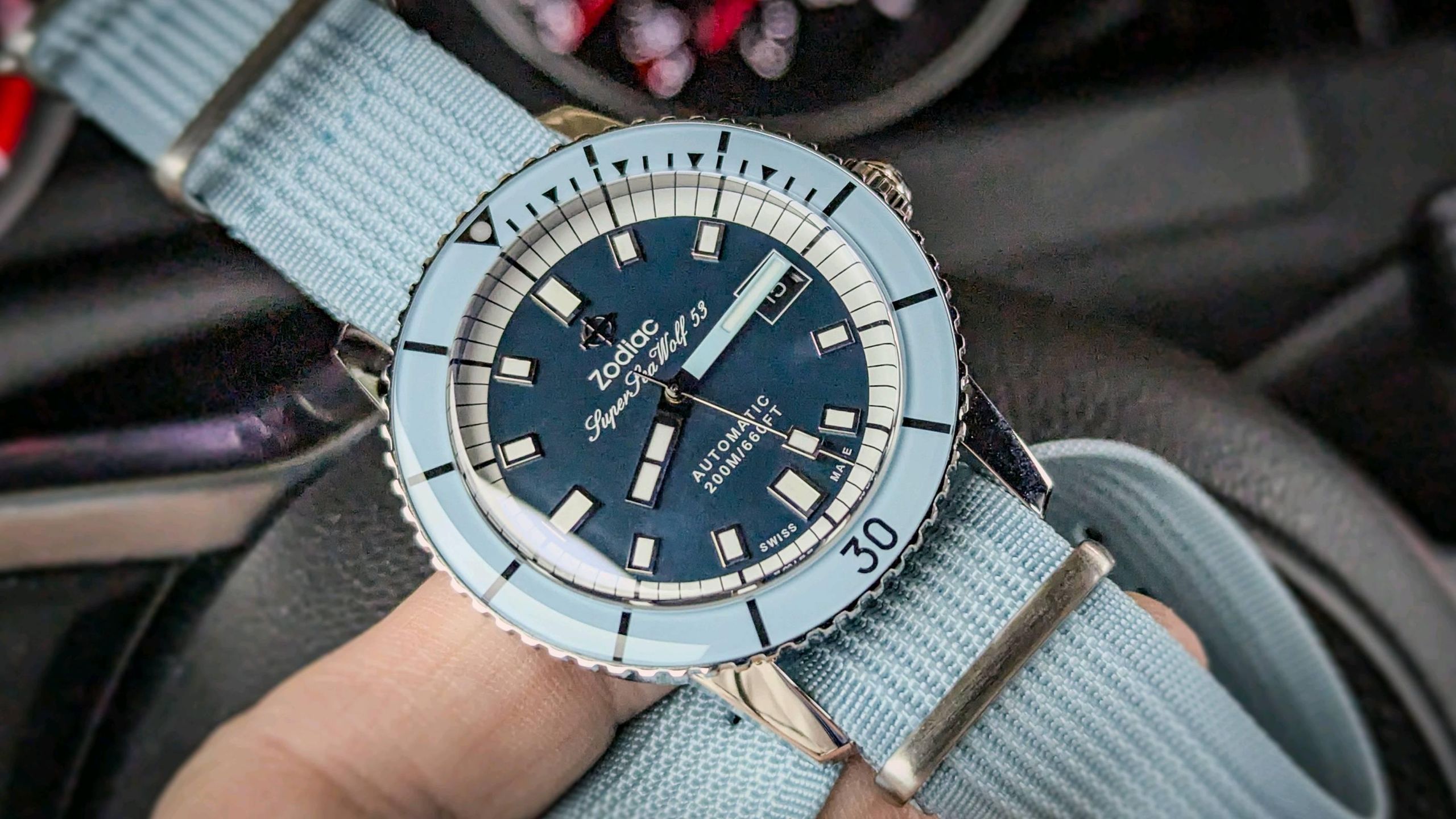 Zodiac Super Sea Wolf color play on the inexpensive | WatchCrunch