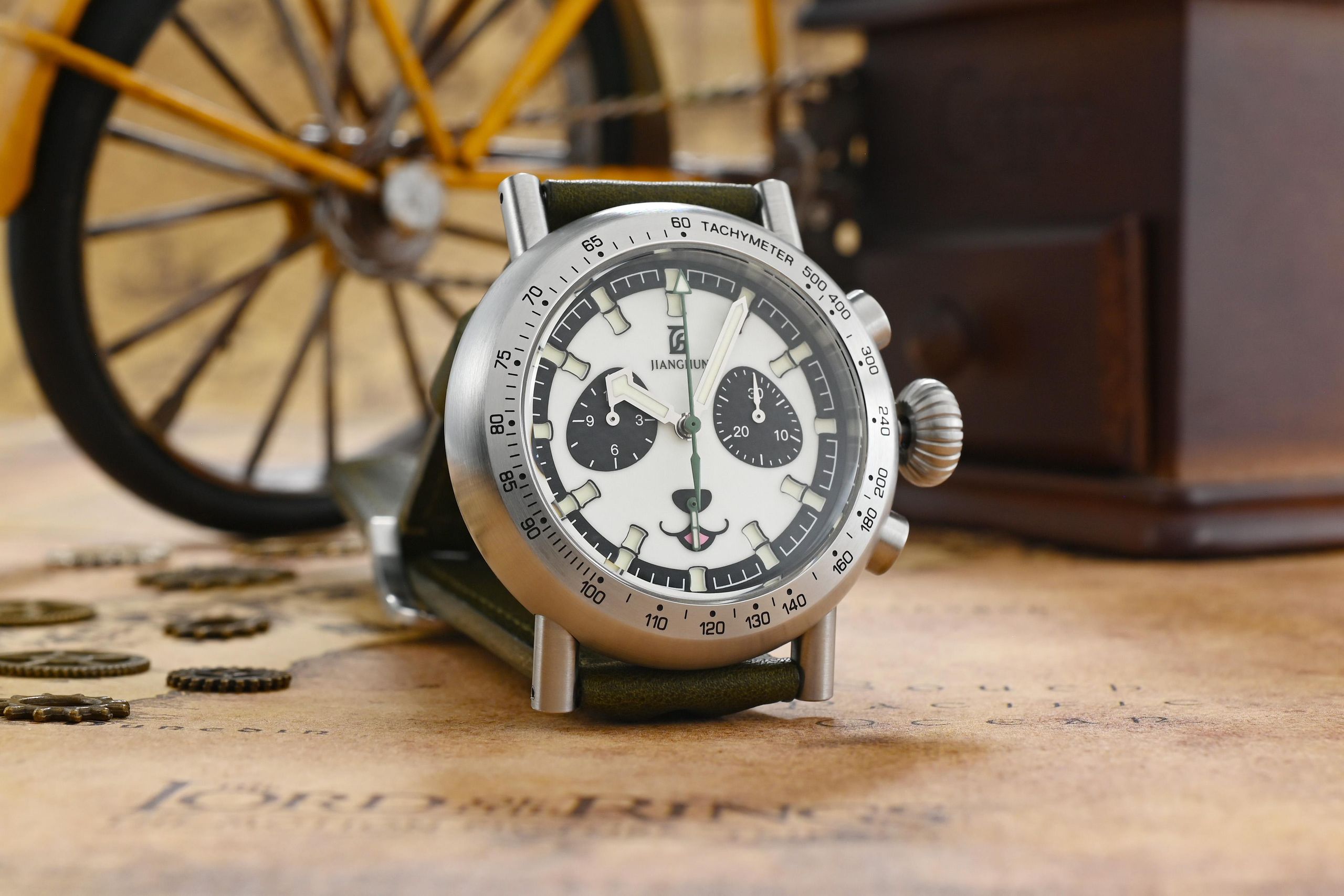ランパパン JIANGHUN Watch “Bamboo Moment” – JH0107 Panda Chronograph
