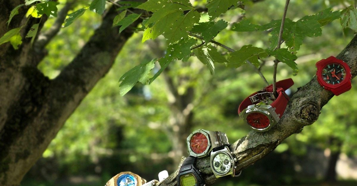 Ssssh..There's a Casio Tree in my backyard | WatchCrunch