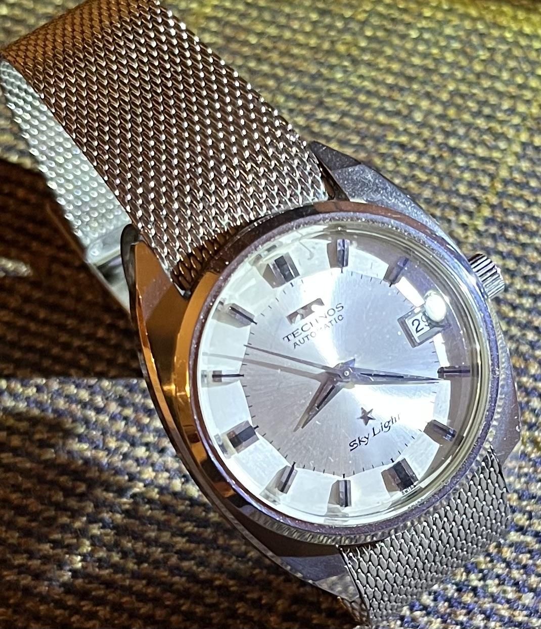 A poor man's pie pan” - Technos Sky Light 1970s | WatchCrunch
