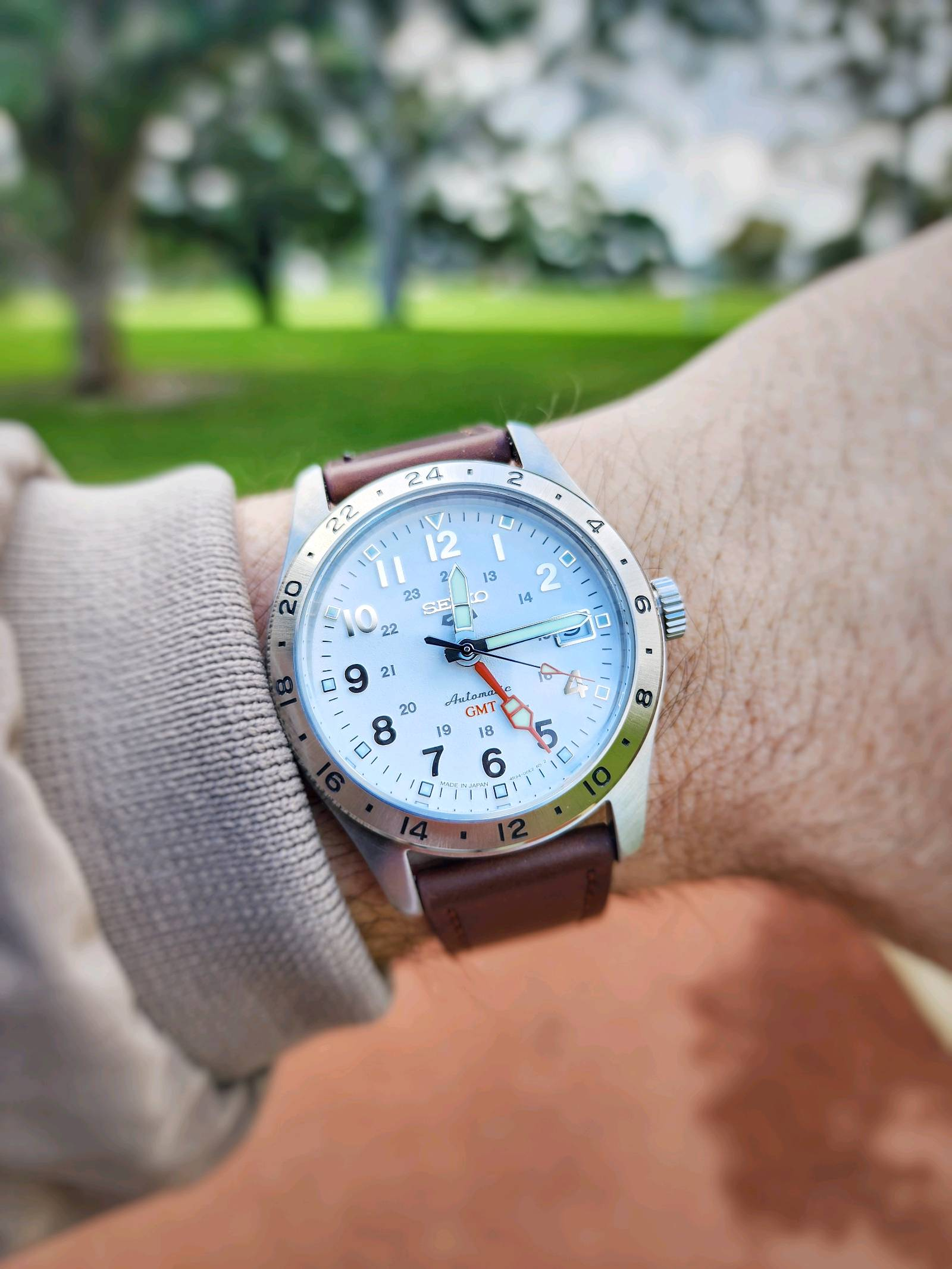 SBSC009 SEIKO 5sports 自動巻　日本限定モデル　GMT セイコー 5スポーツ フィールド GMT スポーツスタイル SBSC009 メンズ