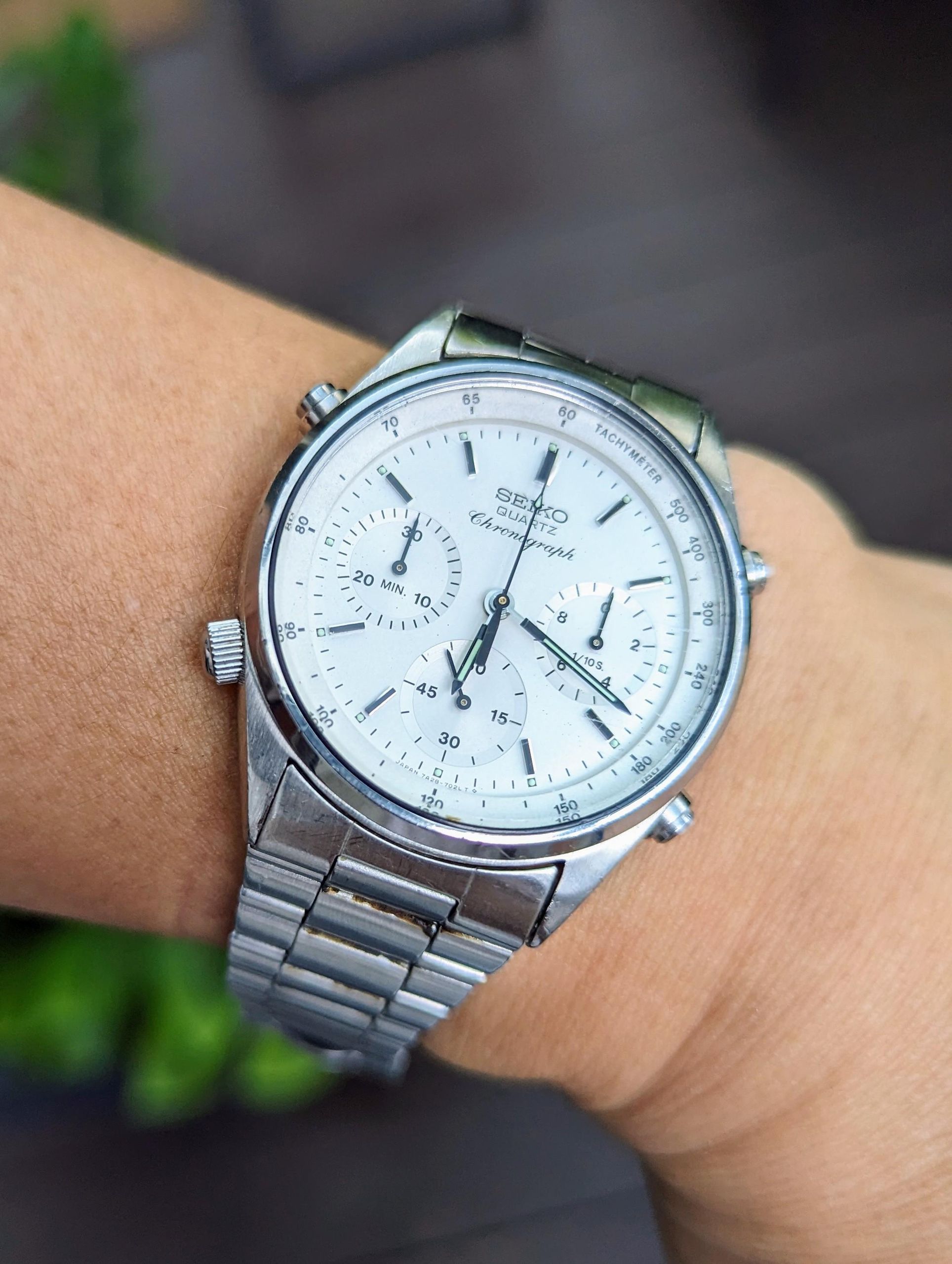 Seiko Quartz Chronograph 7A28-7020 