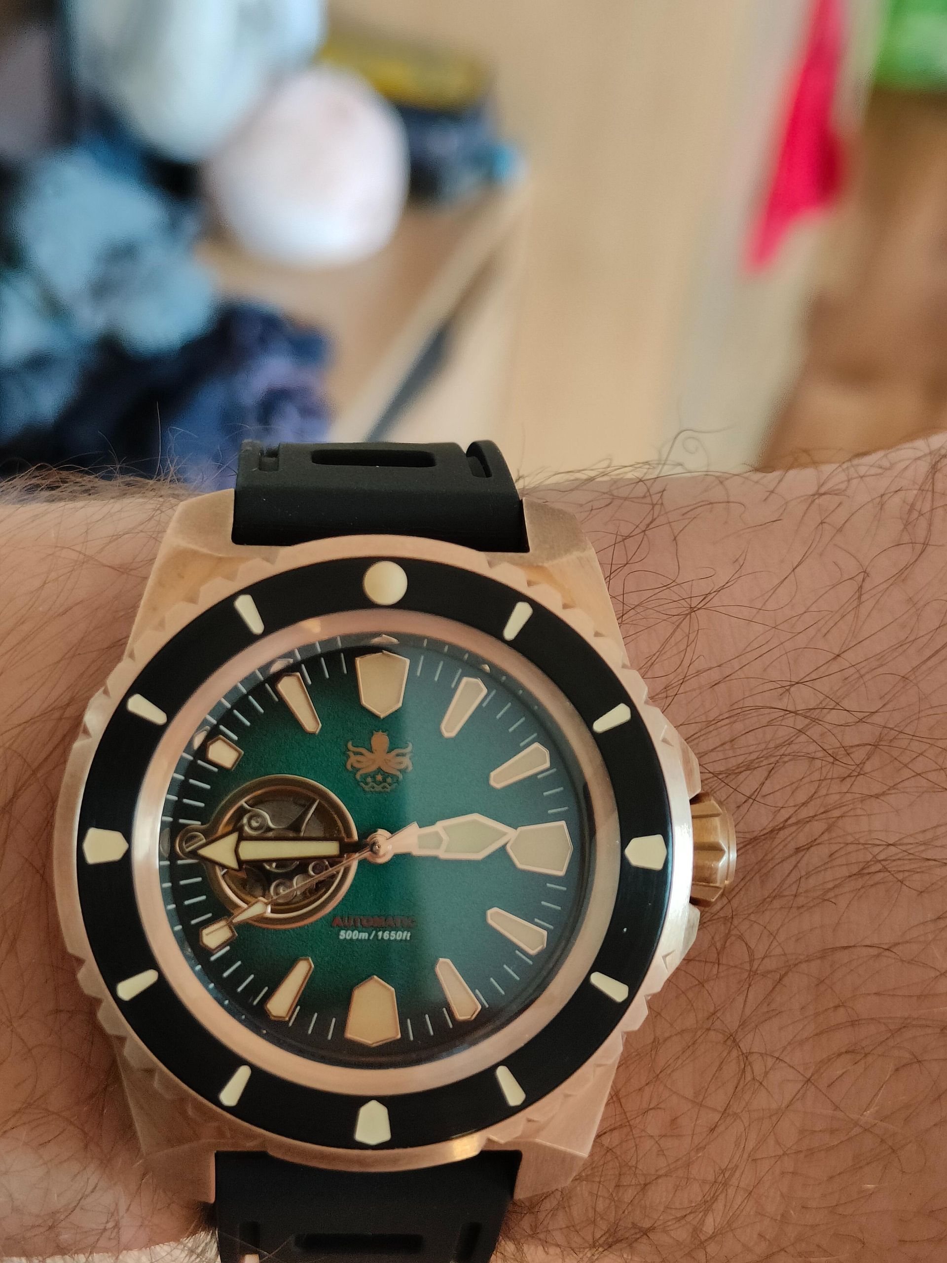 Phoibos leviathan- special edition with a bronze case | WatchCrunch