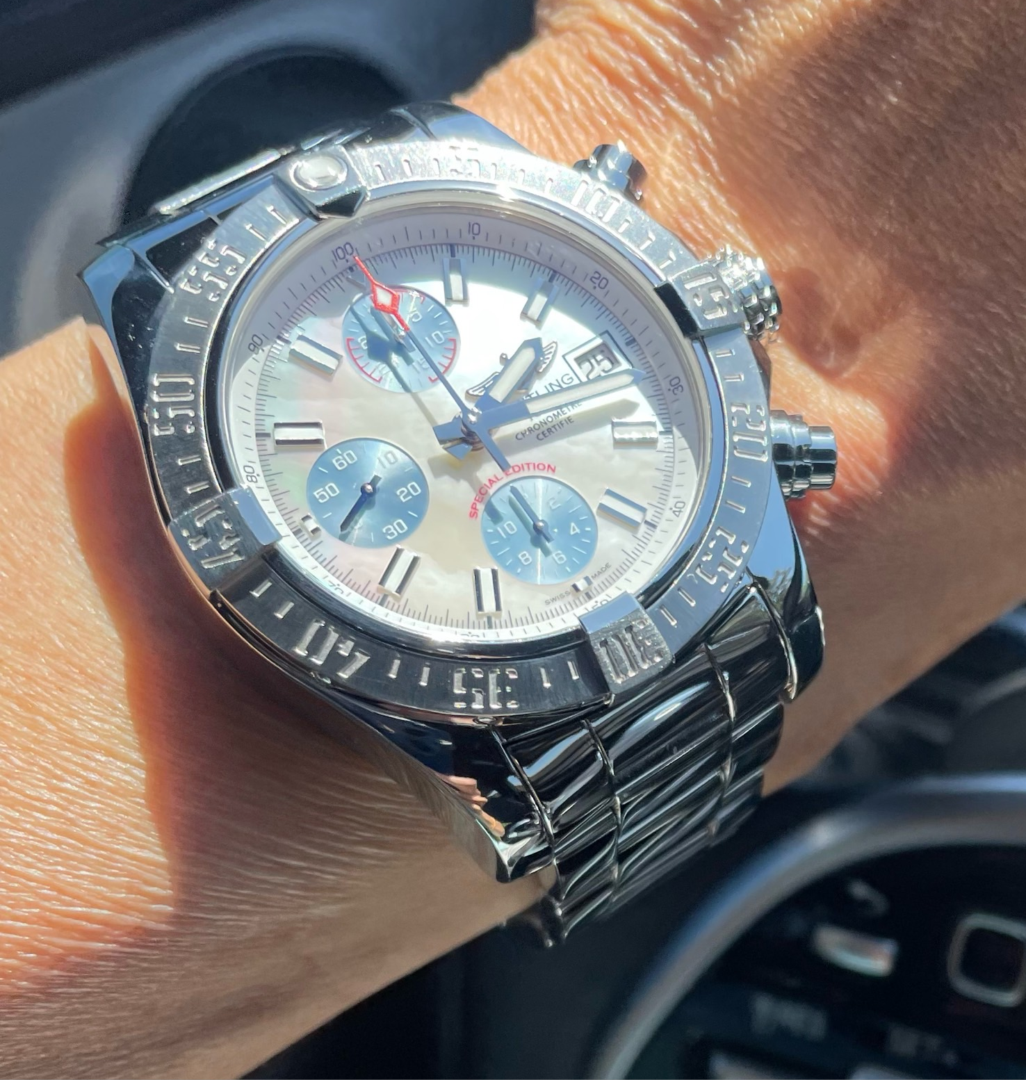 23日までの出品【美品】BREITLING Avenger Ⅱ MOP 日本限定 【公式通販】