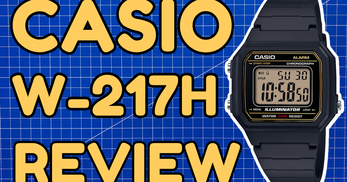 Casio W-217H Review: A Blend of Nostalgia and Modern Functionality ...