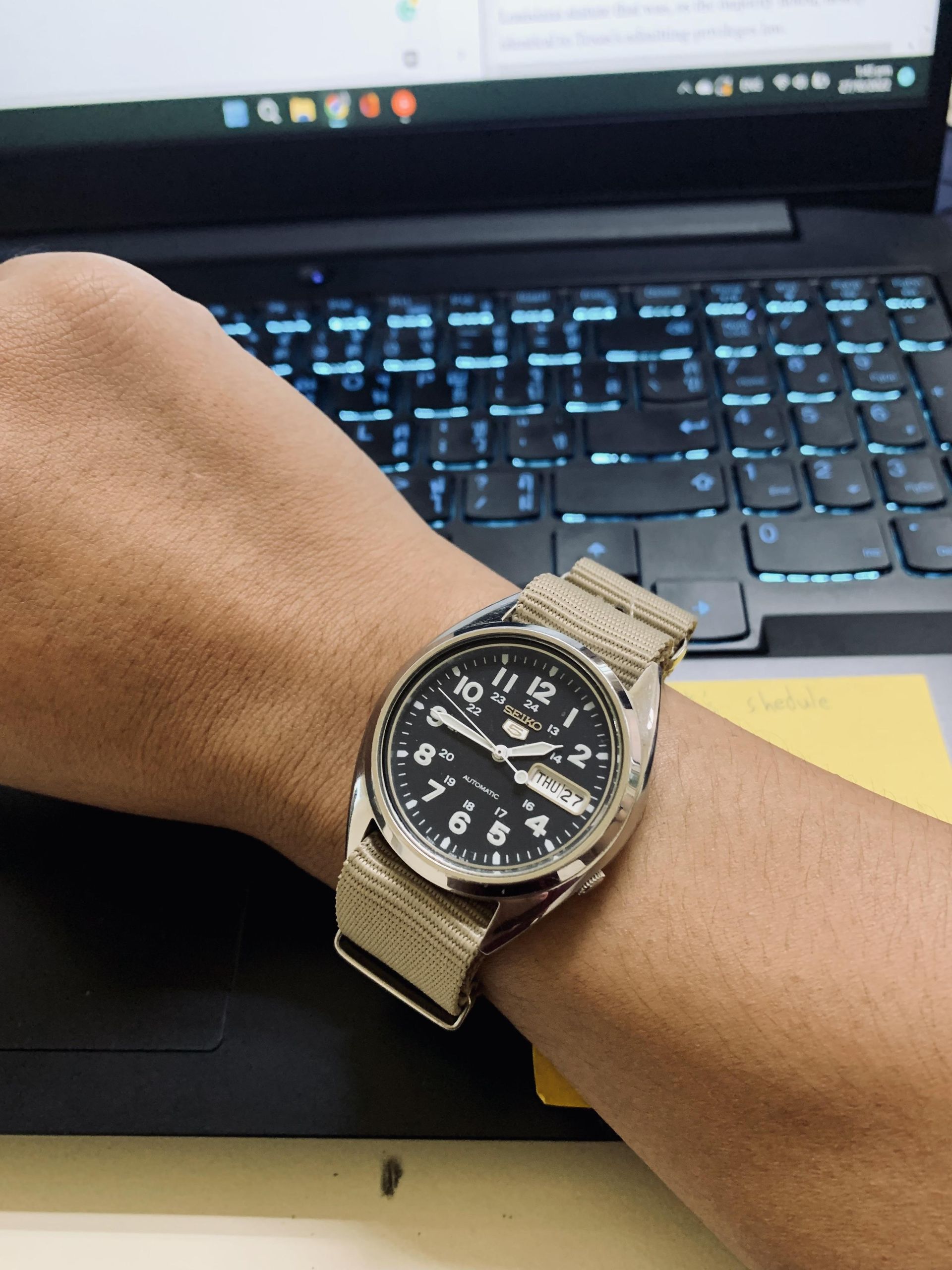 p*c様 SEIKO5 ミリタリー　SNX809 7S26A-00D0 Seiko 5 SNX809 | WatchCrunch