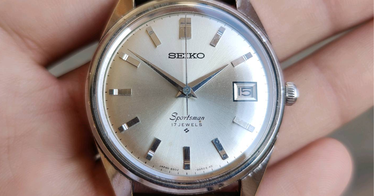 Vintage Seiko Sportsman | WatchCrunch 24A46 SEIKO Sportsman 6602 
