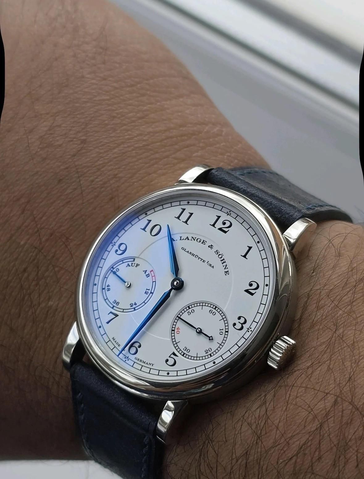 dress watch blue hands Breguet Blue Hands Dress Watch