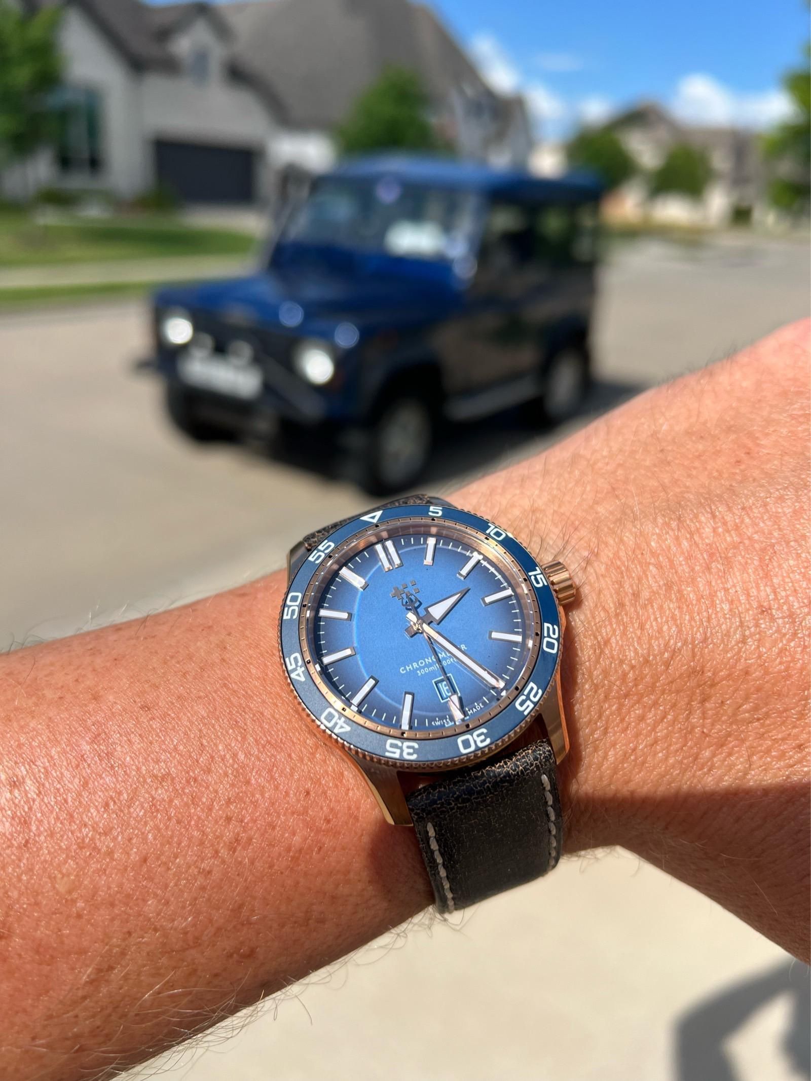 C60 Pro 300 Blue ombré Bronze | WatchCrunch