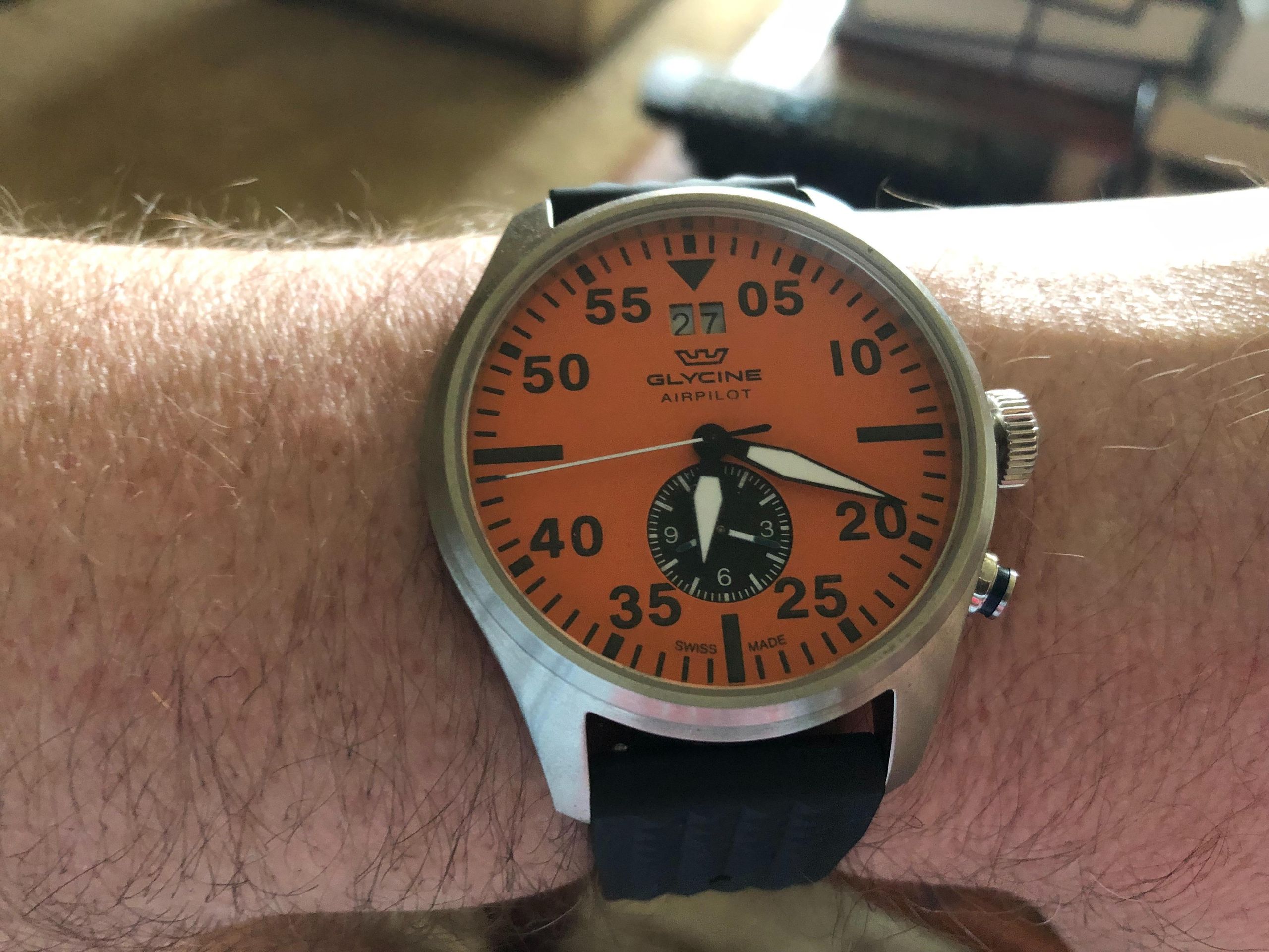 GLYCINE Airpilot Dual Time - GL0448 | WatchCrunch