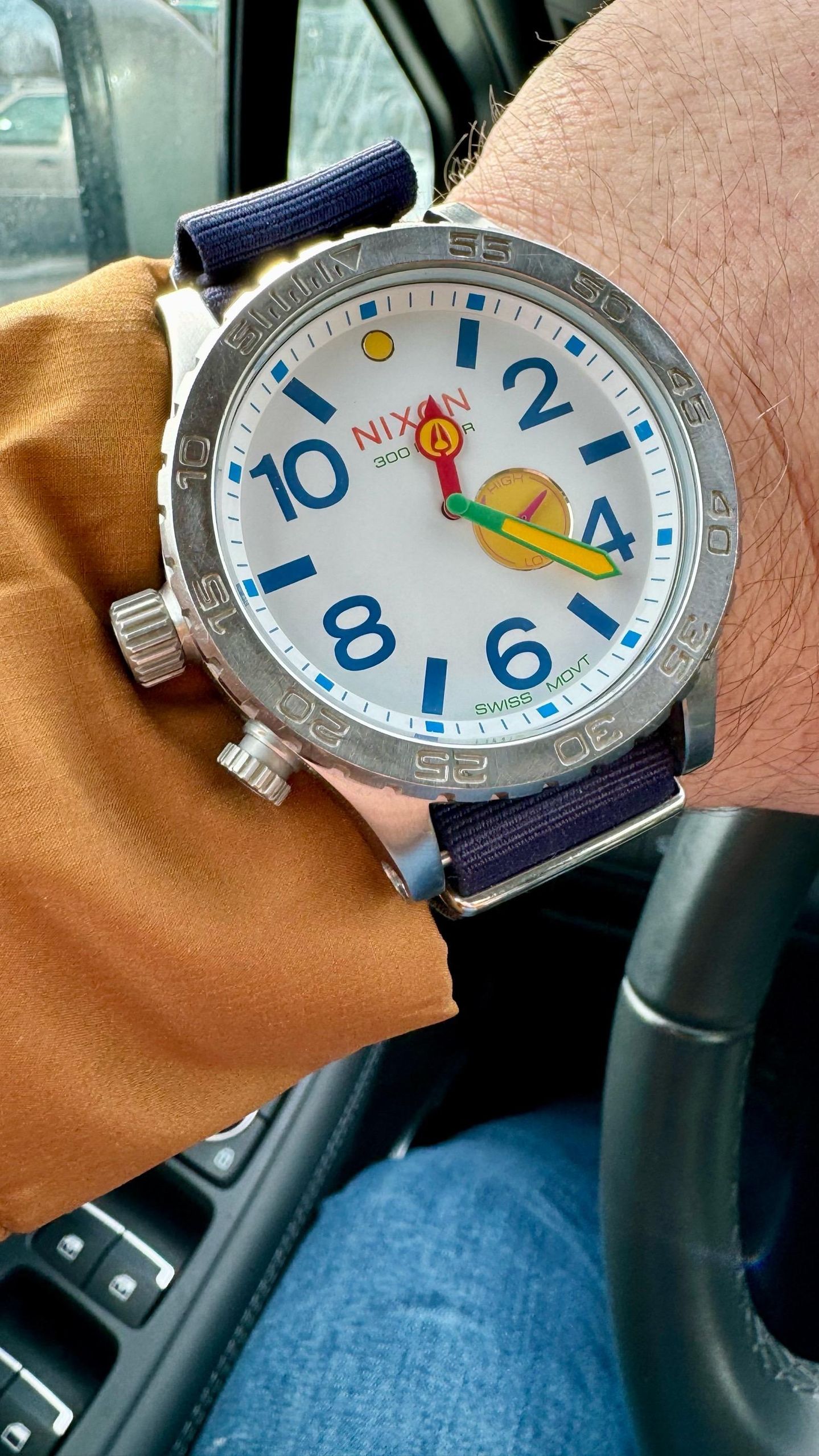 スーパーセール タイムセール 時間 Nixon The 51-30 WatchCrunch | Mismatch Tide 時計