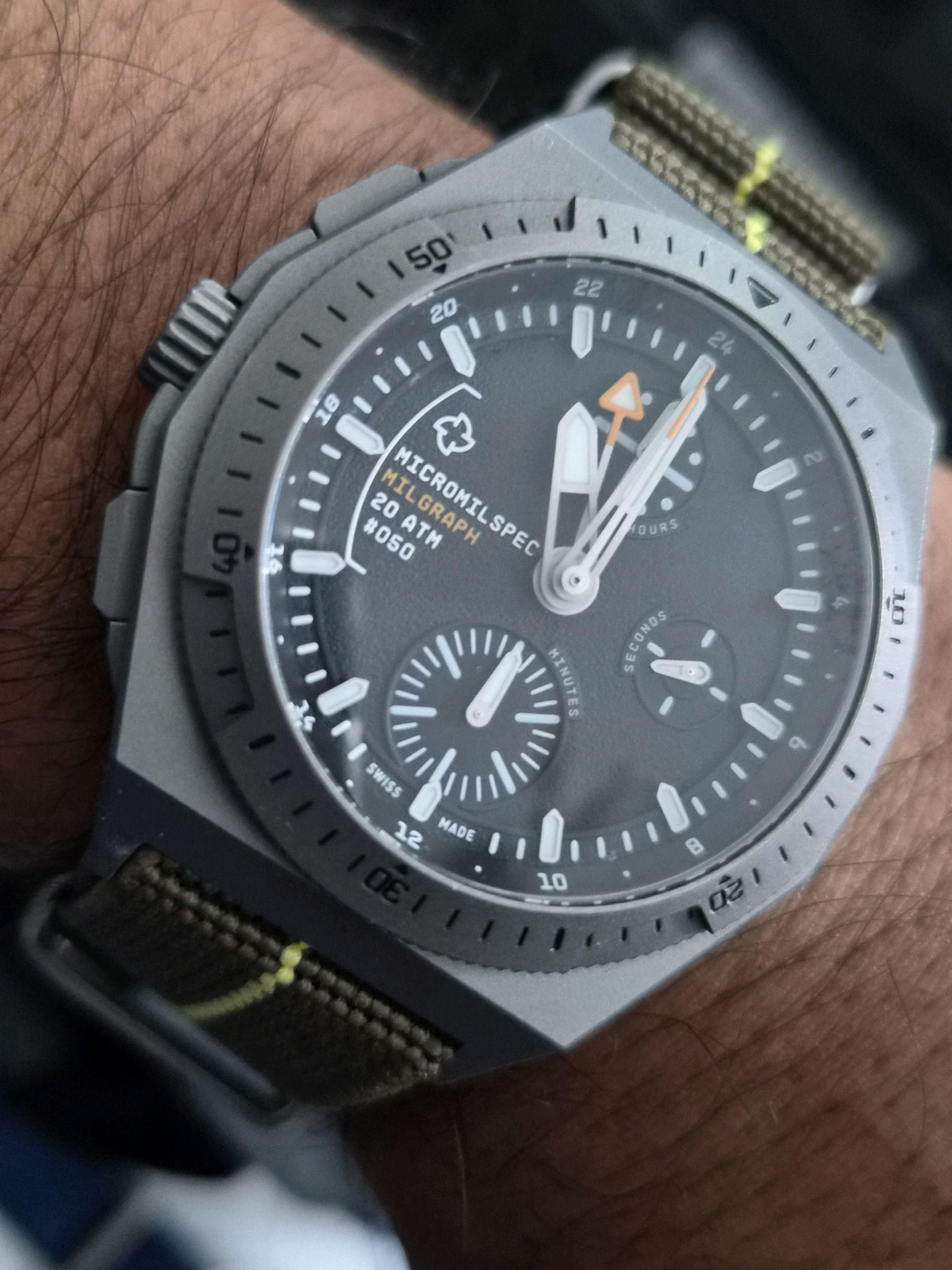 Micromilspec milgraph | WatchCrunch