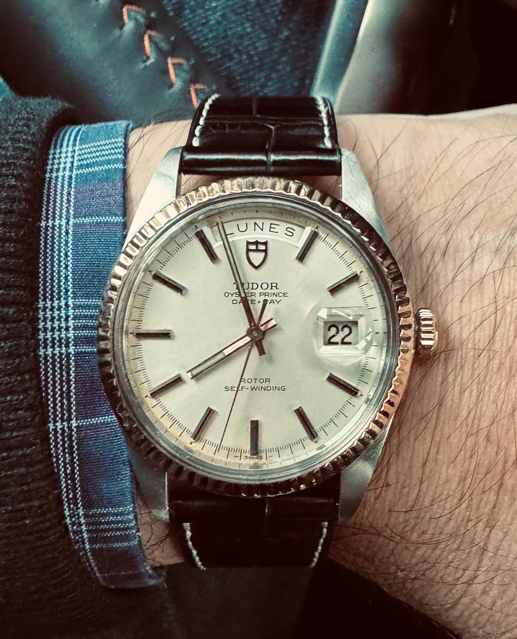 1969 Tudor Oyster Prince date+day ref. 7019/3 | WatchCrunch