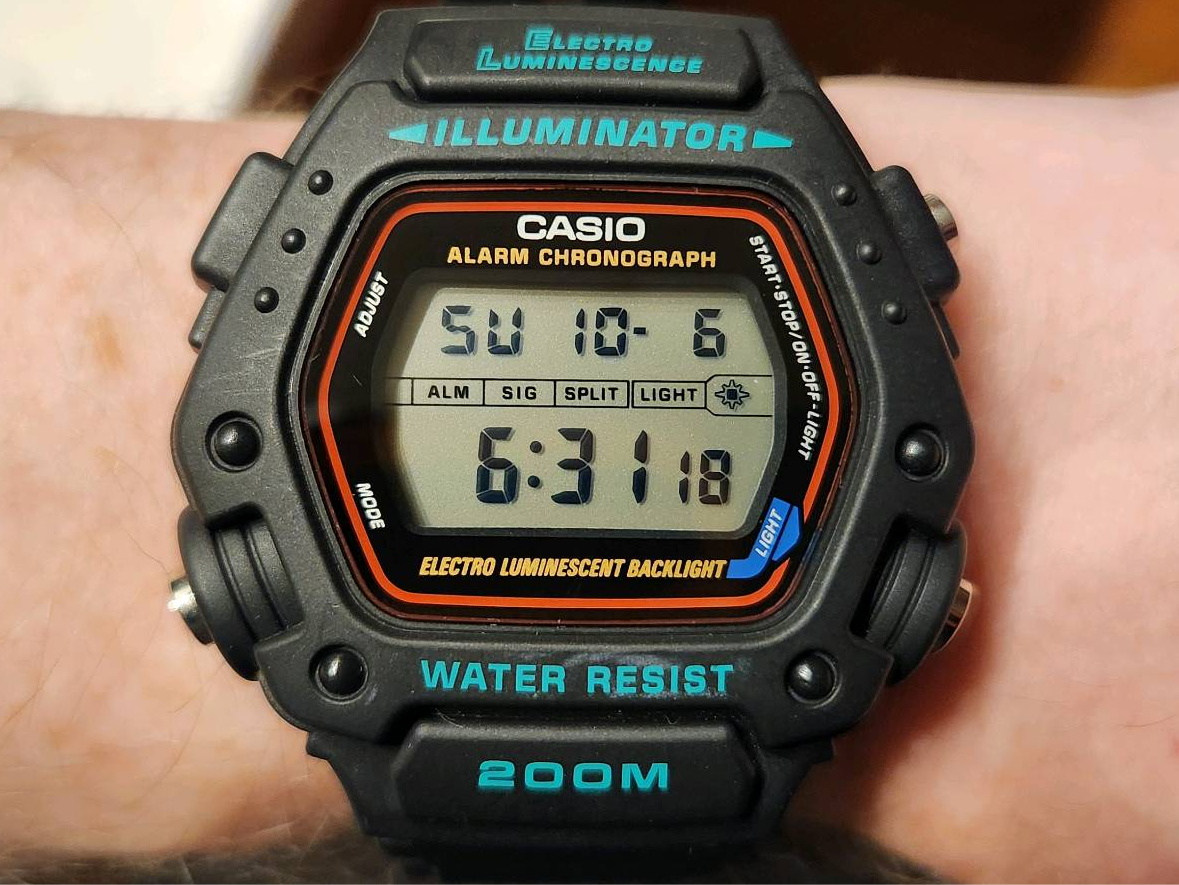 CASIO DW-290-T Illuminator チプカシ イルミネーター