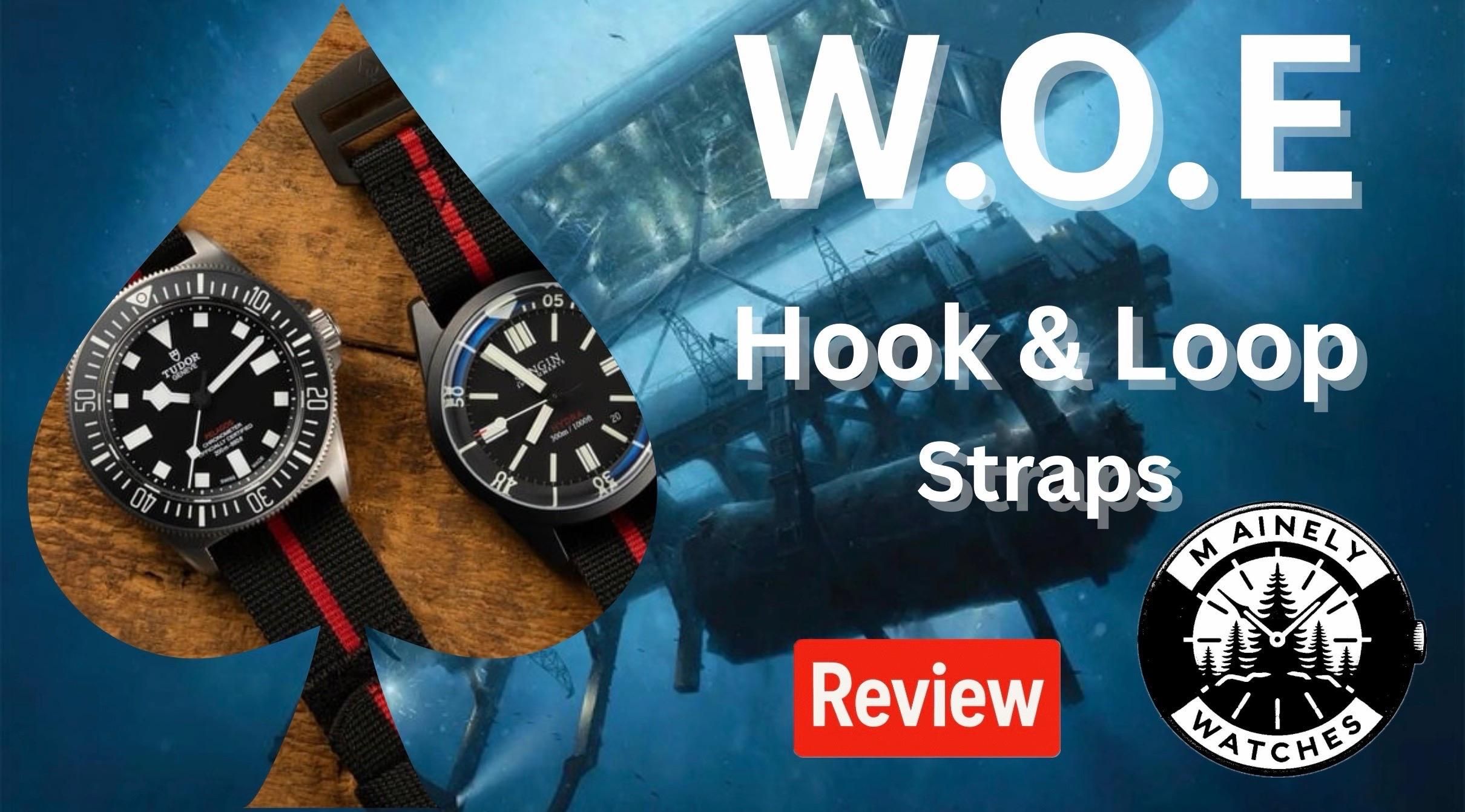 Hook & Loop Watch Straps - Review of the W.O.E Glomar Explorer strap ...