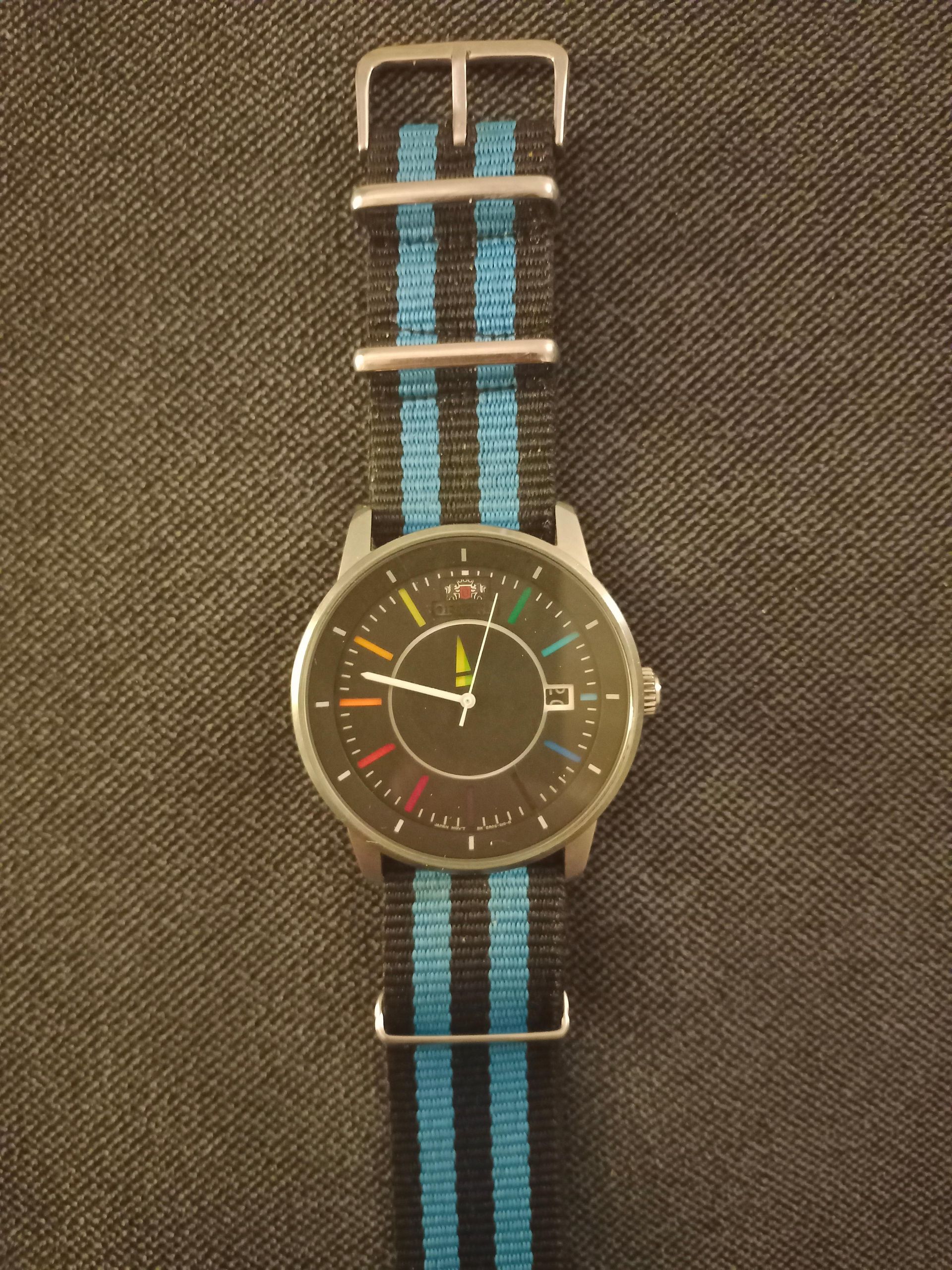 ORIENT レインボーディスク 自動巻き Orient DISK Smart and Stylish WV0761ER - Shopping In Japan Net