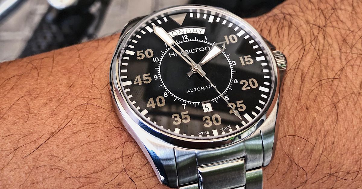 Hamilton Inception Watch Hamilton Interstellar “Cooper” Review | WatchCrunch
