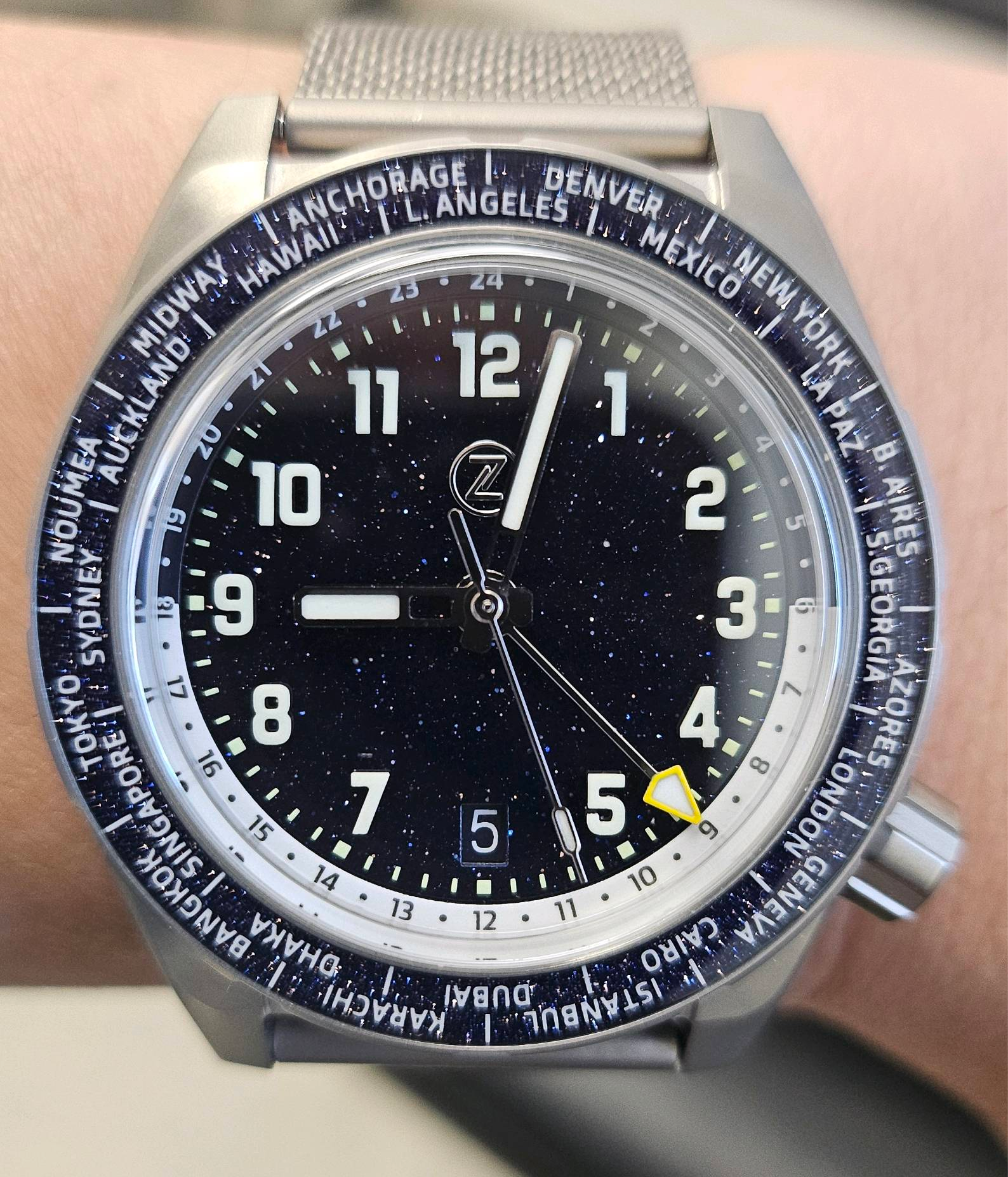 Zelos Thresher Aventurine | WatchCrunch