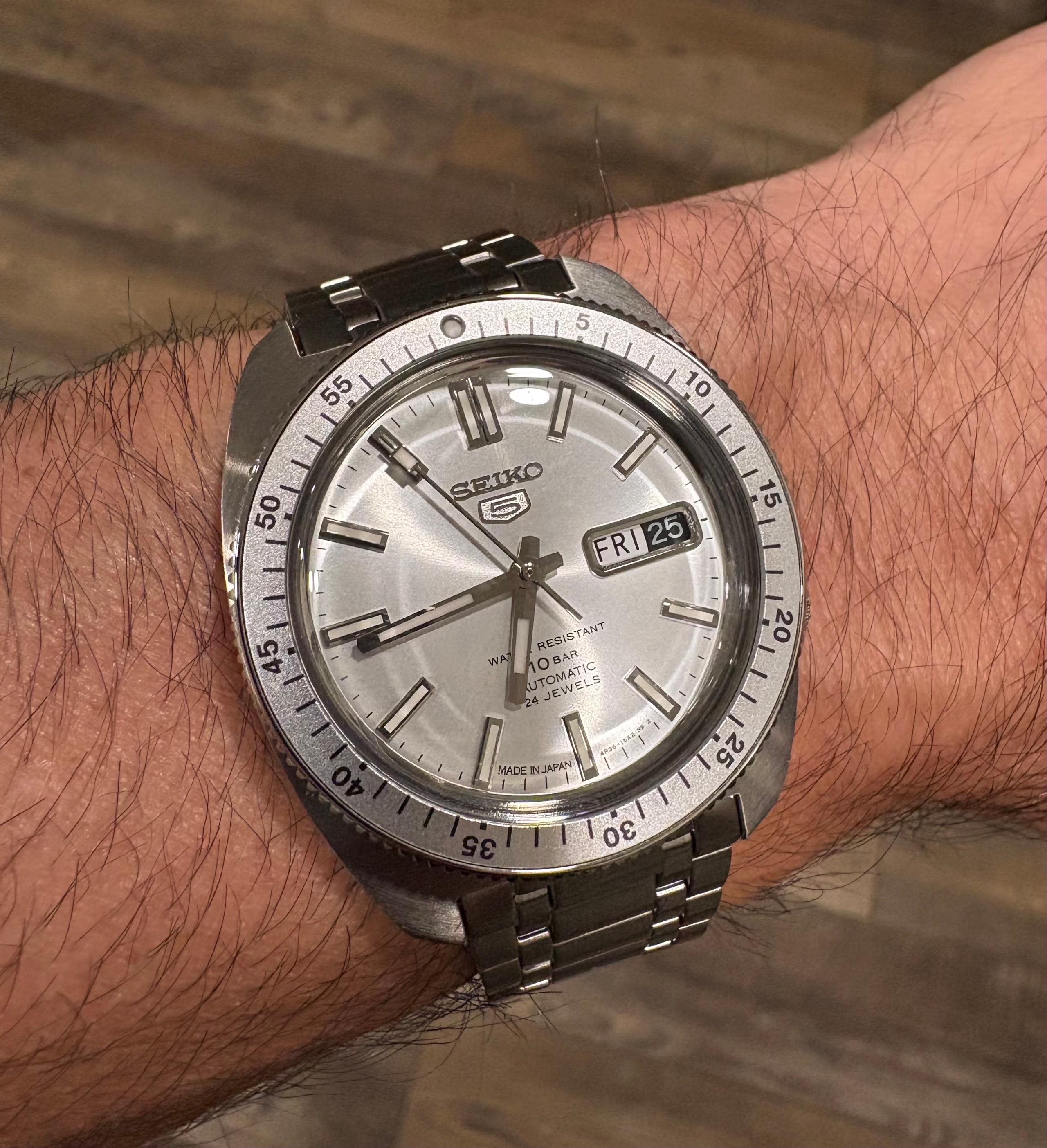 The Seiko 5 Gene Kranz model | WatchCrunch