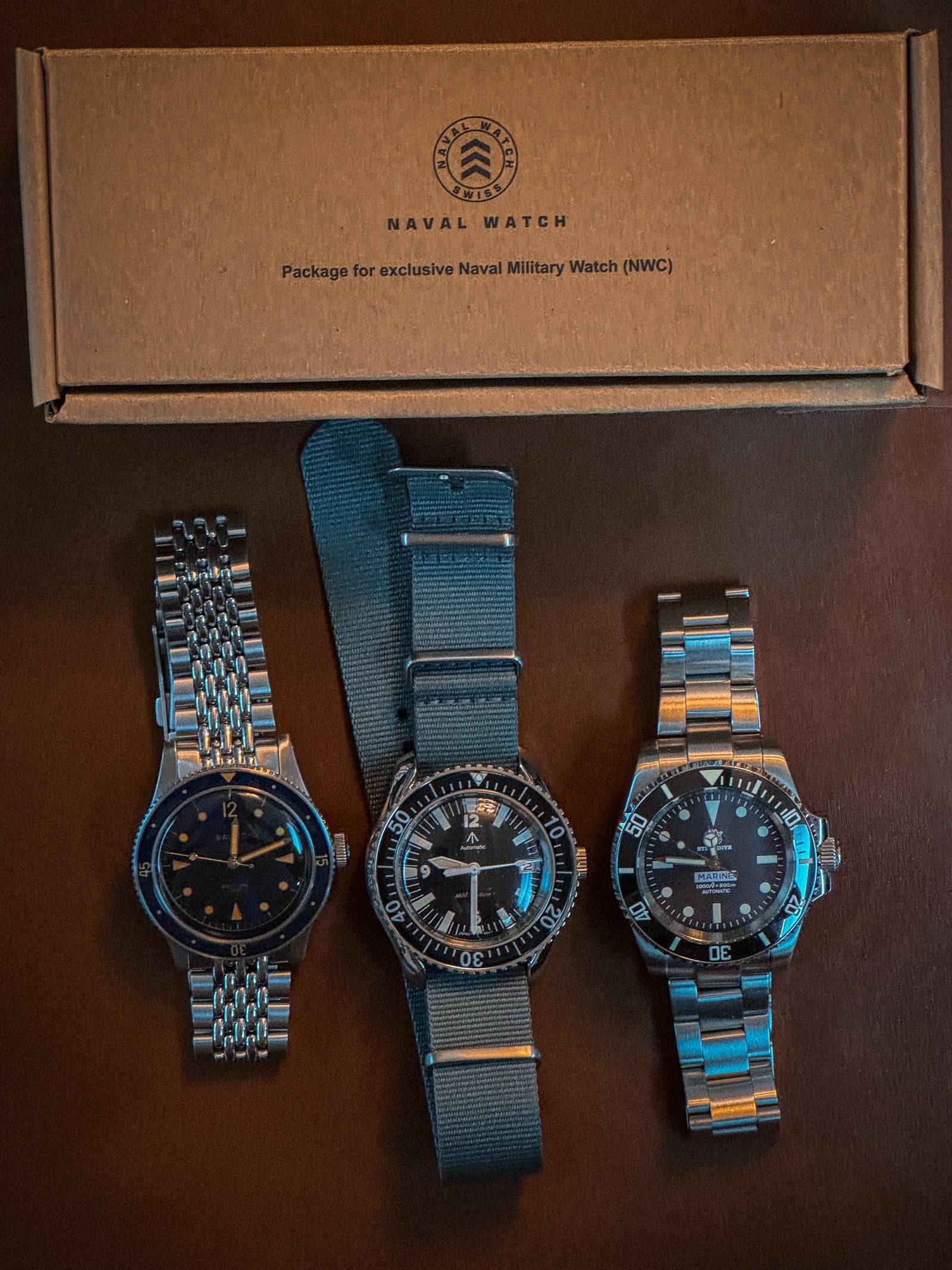 Japanese Microbrand Naval Watch Co. Military Diver | WatchCrunch