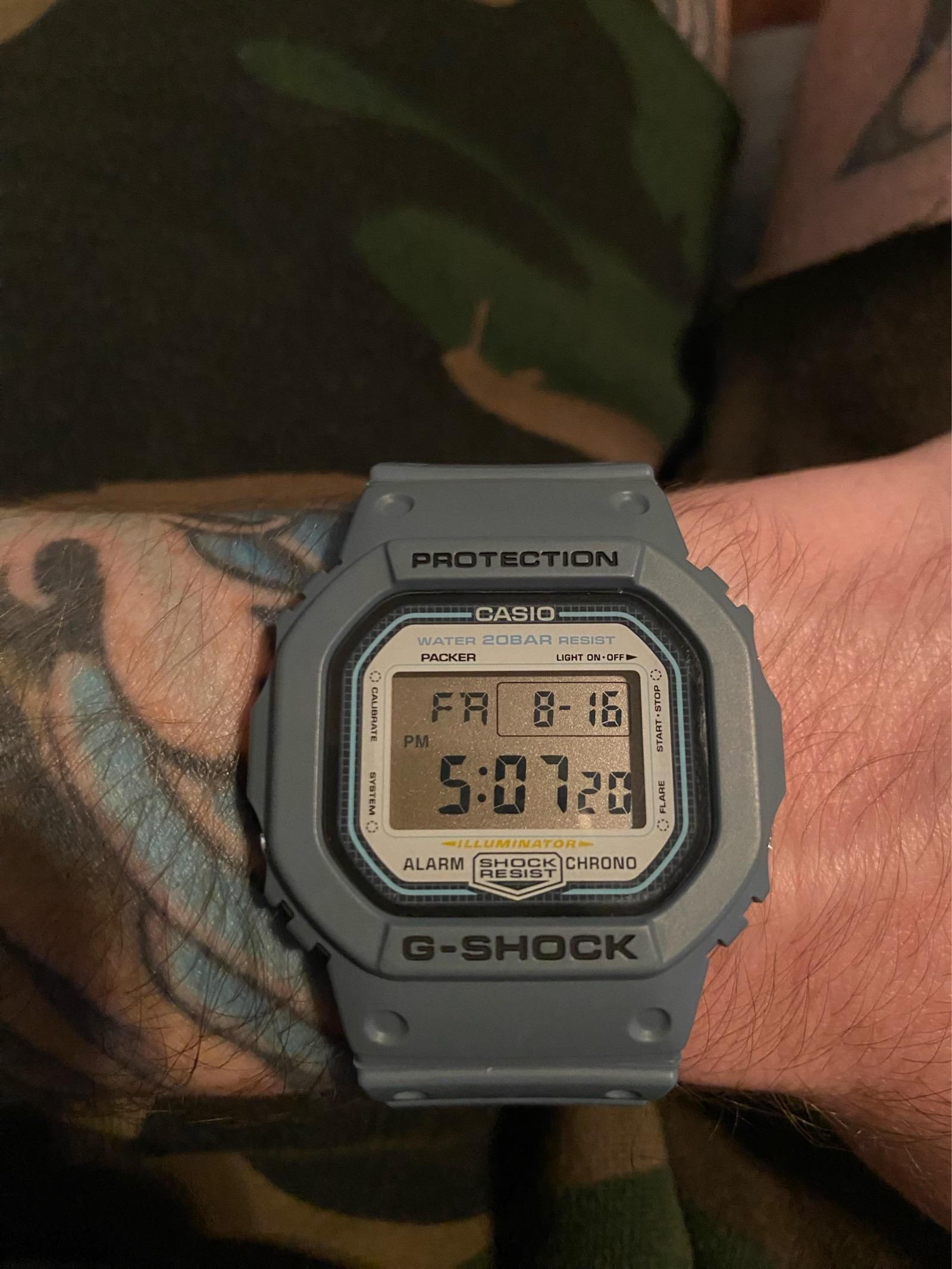 suikewari G-SHOCK PACKER別注 DW5600 G-SHOCK x Packer collaboration model | CASIO