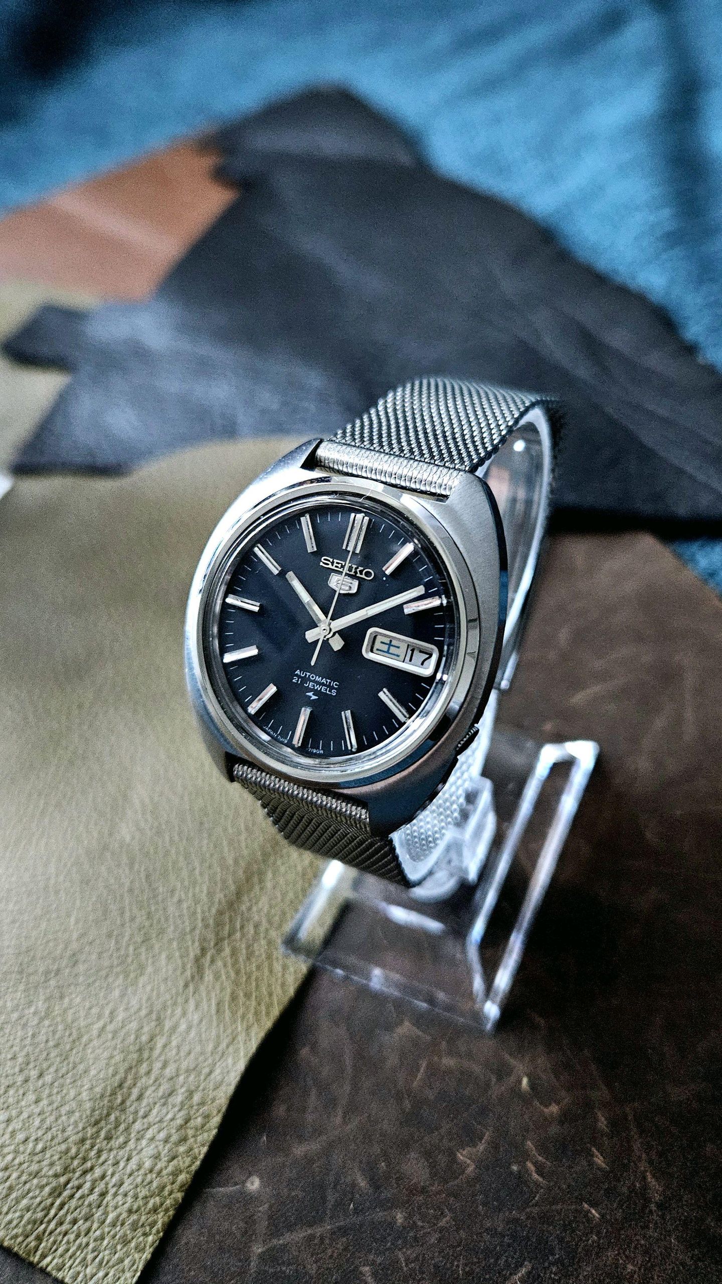 My Seikos on Milanese mesh bracelets | WatchCrunch