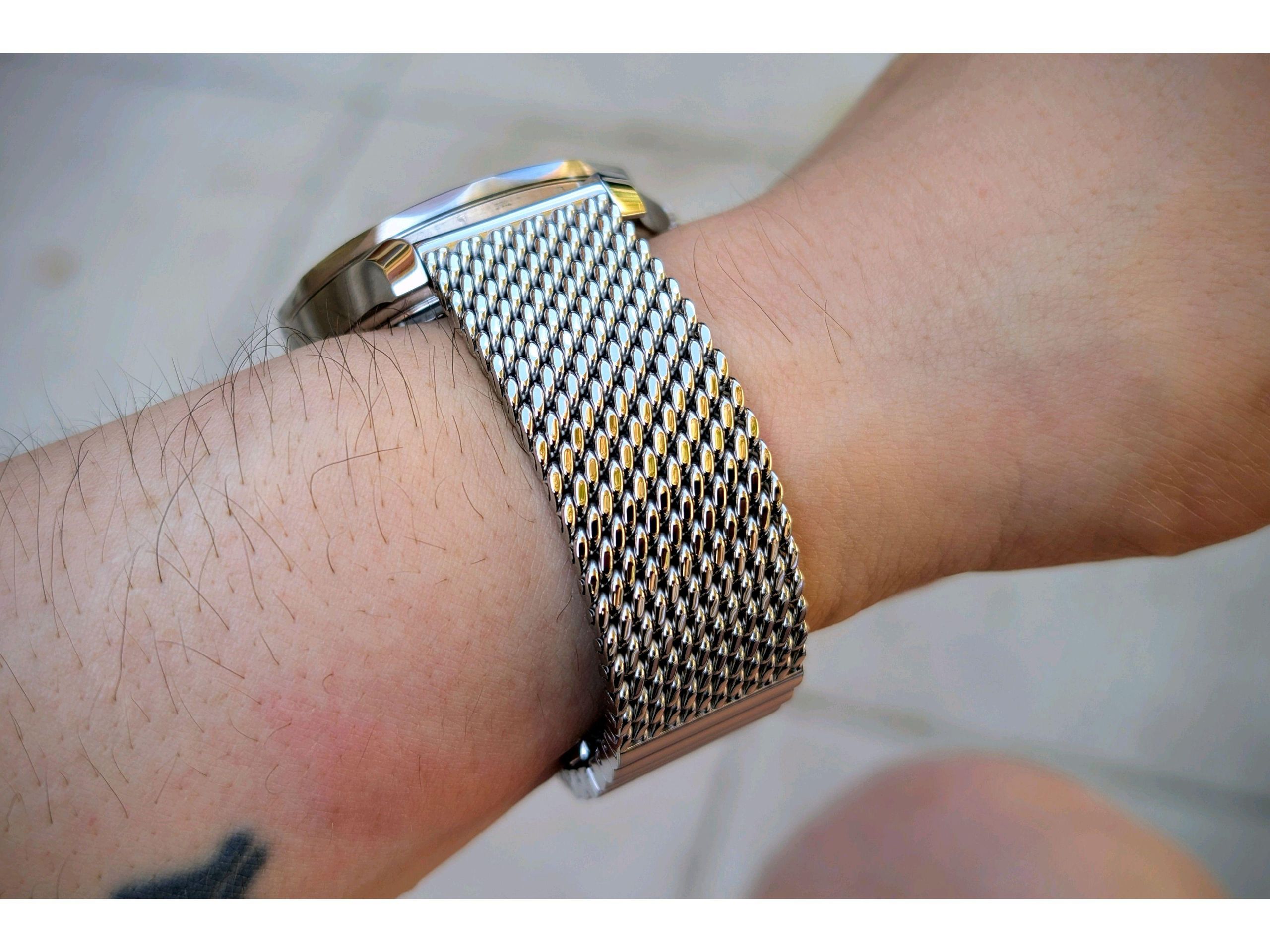 RECOMMENDED: Staib 2792 Mesh Bracelet @ 3.6mm thickness | WatchCrunch
