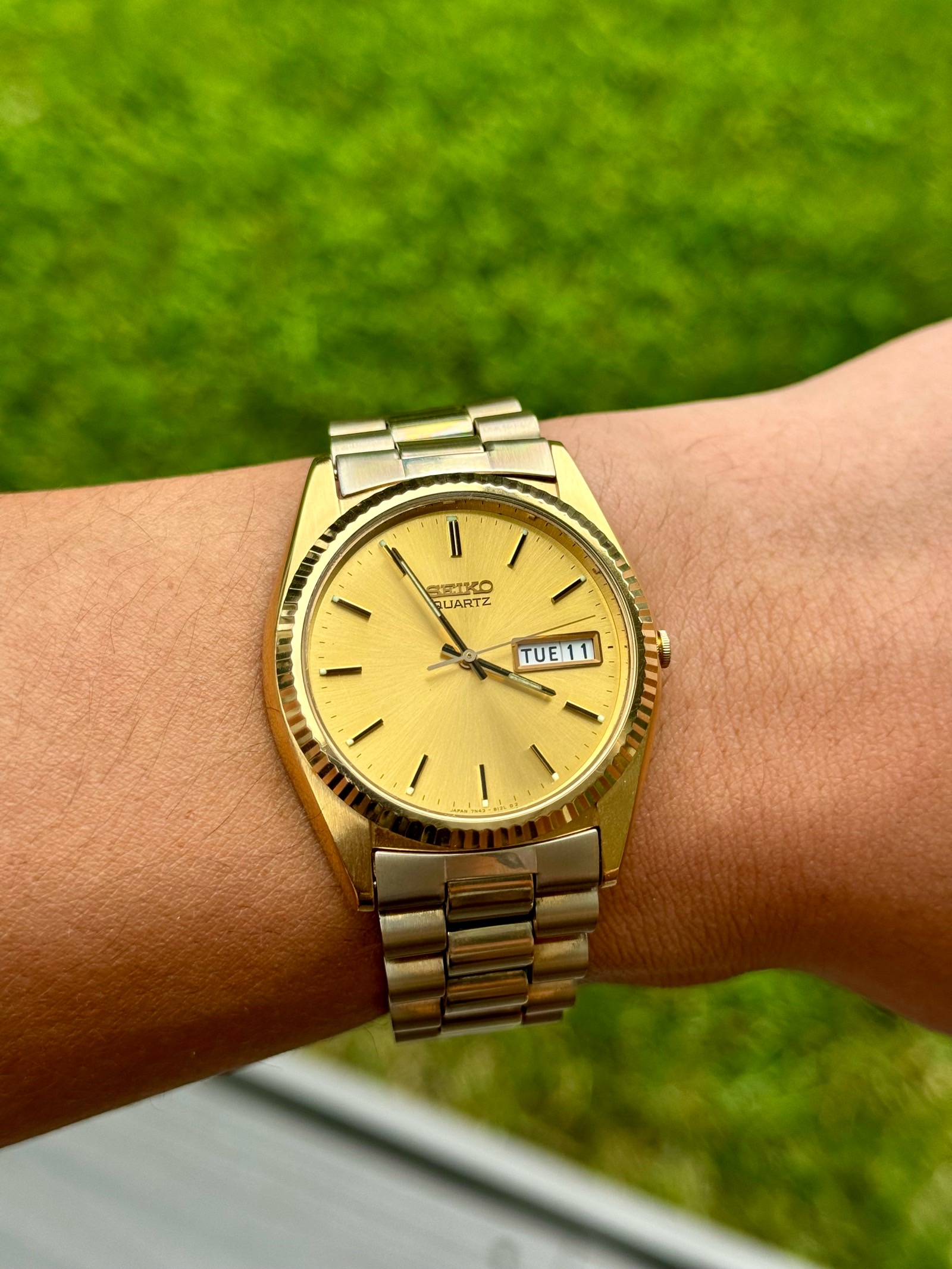 I got the gold fever! Got this in a different variance. | WatchCrunch