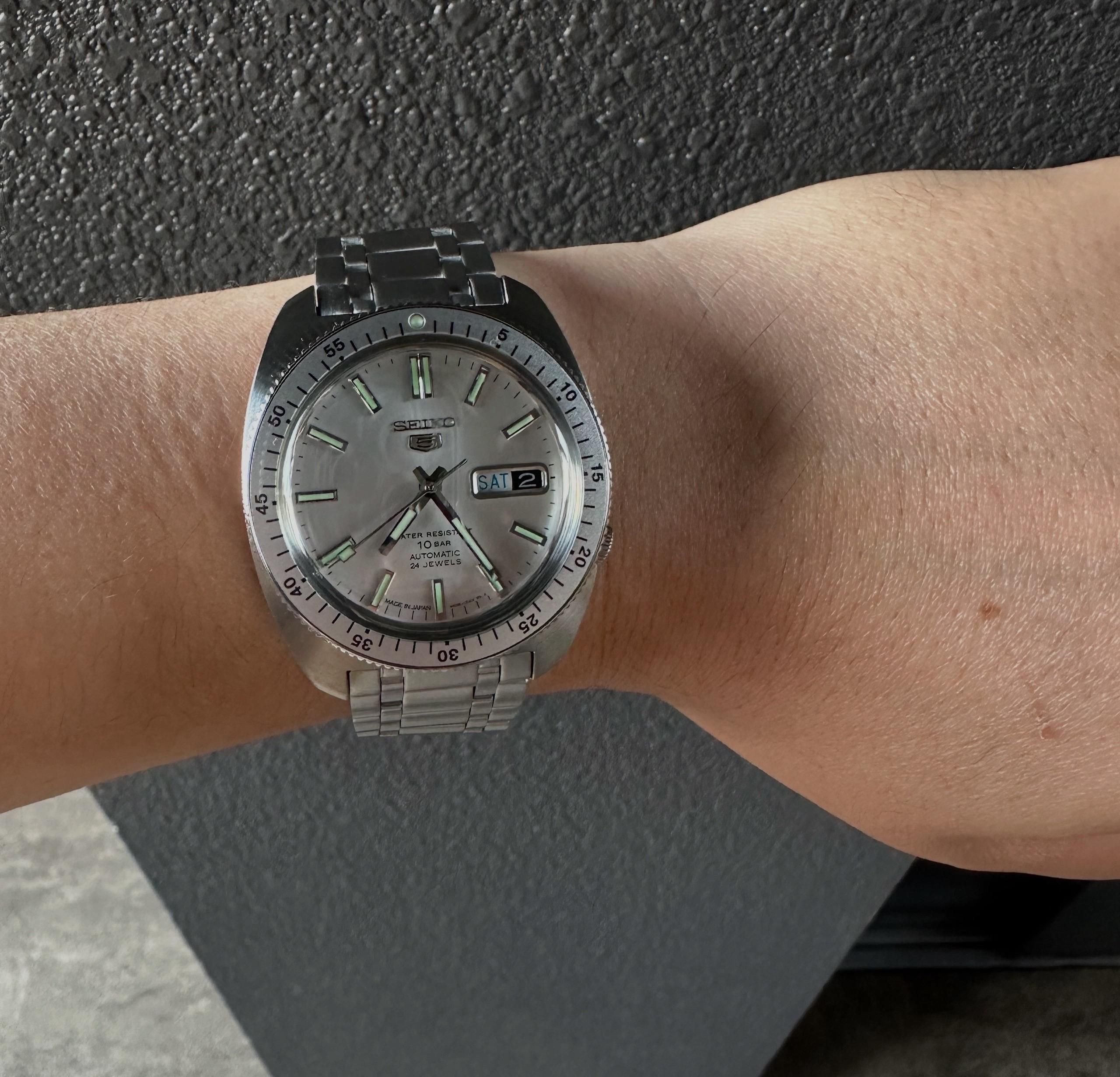 The Seiko 5 Gene Kranz model | WatchCrunch
