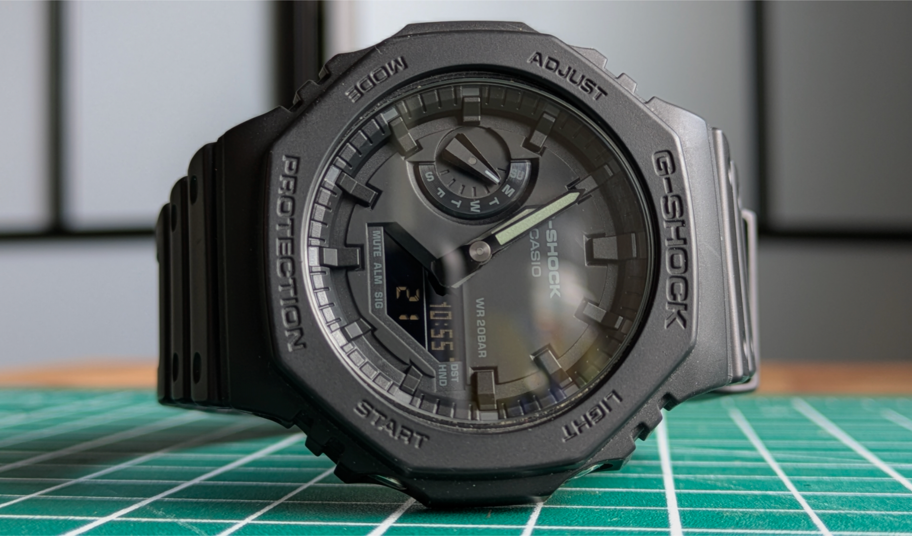 Barely Legible & Cool: G-Shock GA-2100-1A1 