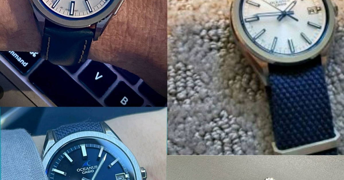 Casio Oceanus T-200 Strap Options | WatchCrunch