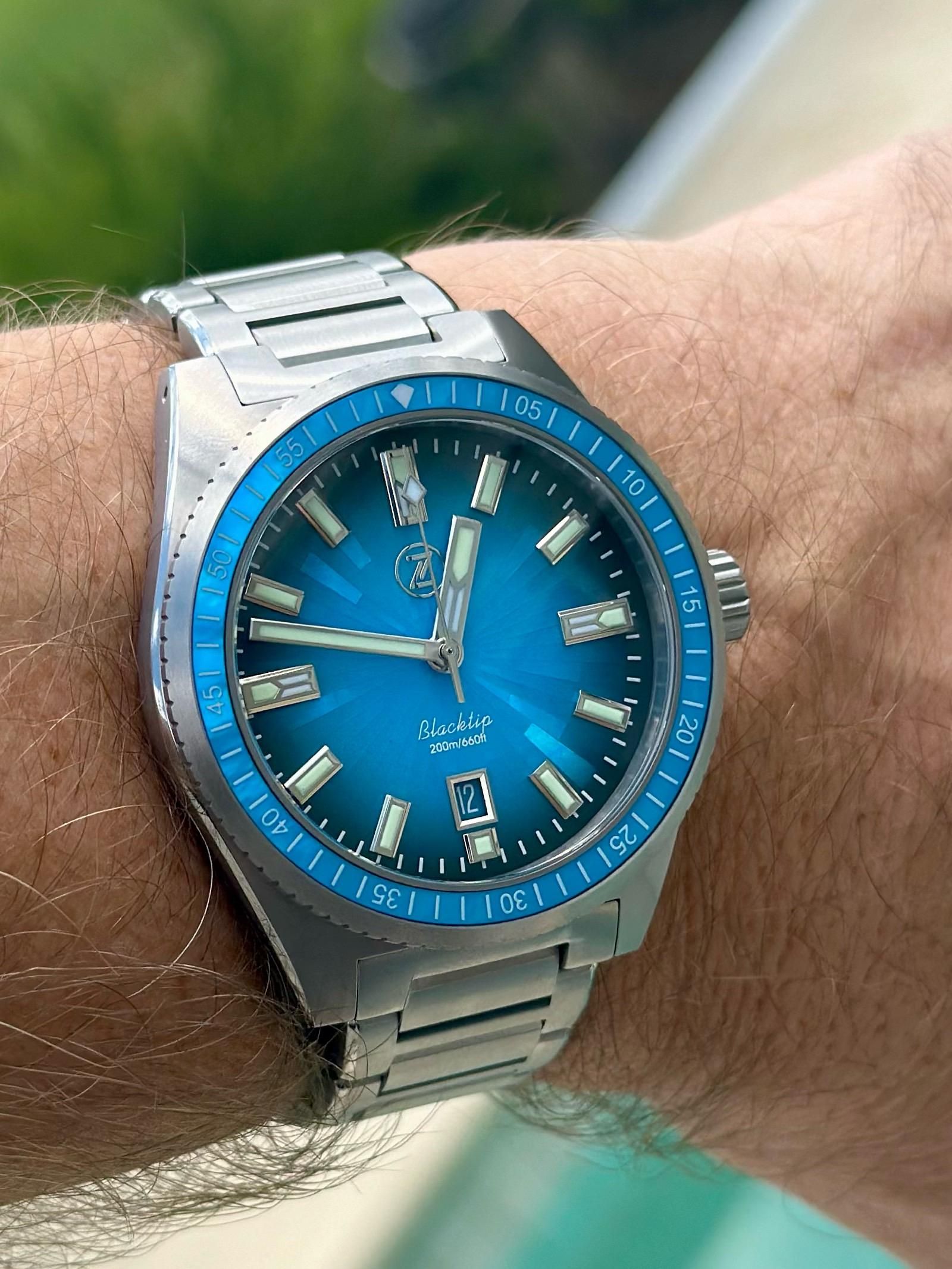 Zelos Blacktip Ti Mosaic MOP | WatchCrunch