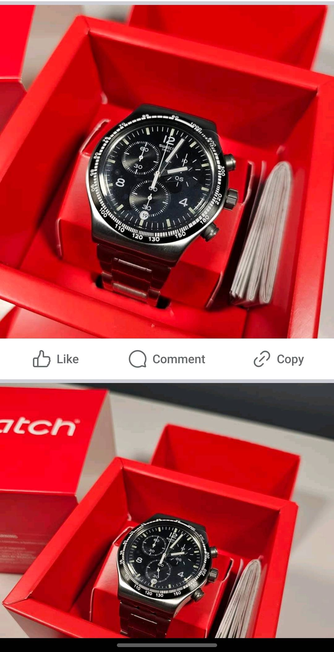 Thougths on this watch...Swatch Night Flight? | WatchCrunch