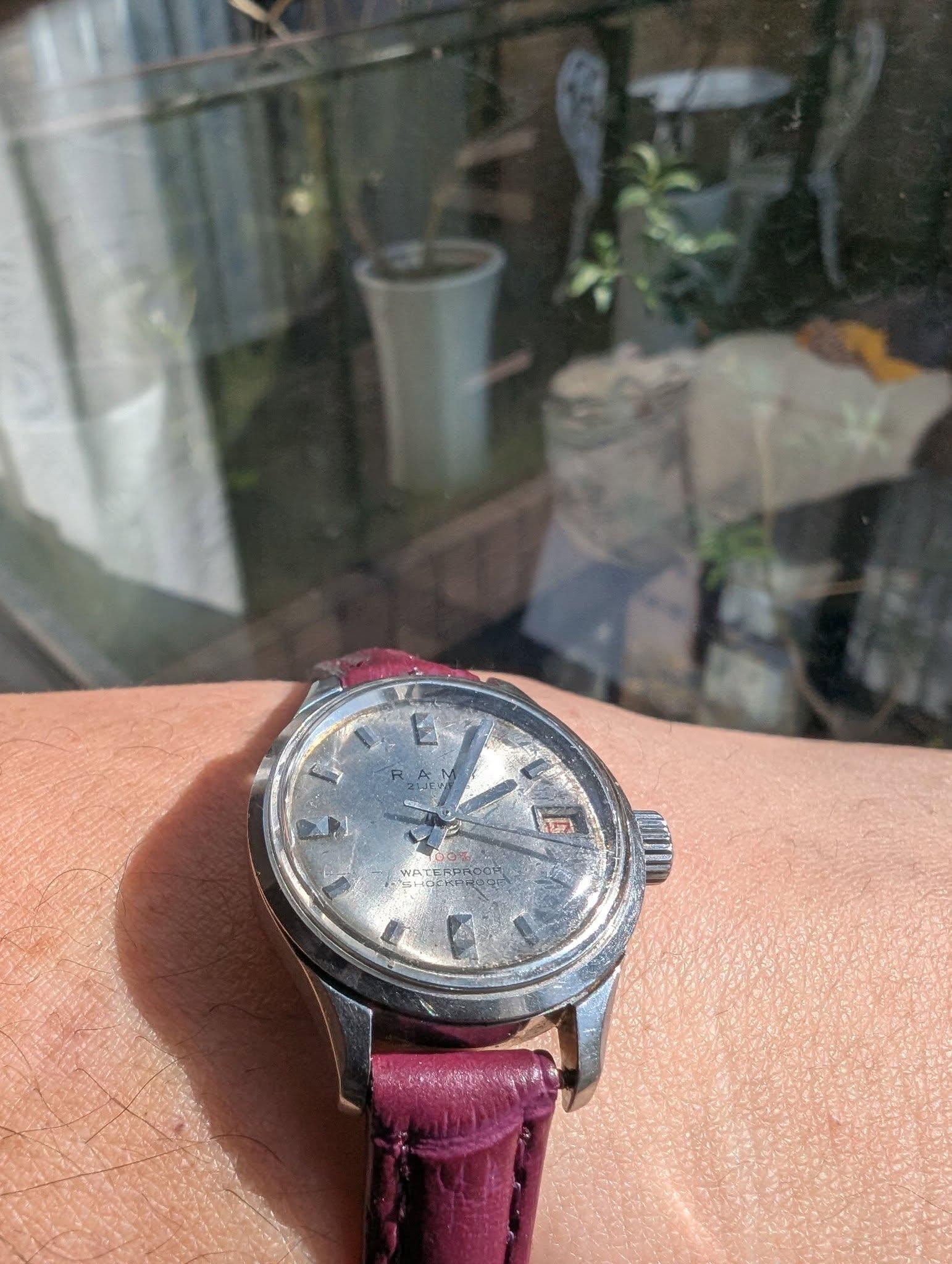 Ramy Ladies Manual Winding with Date Complication